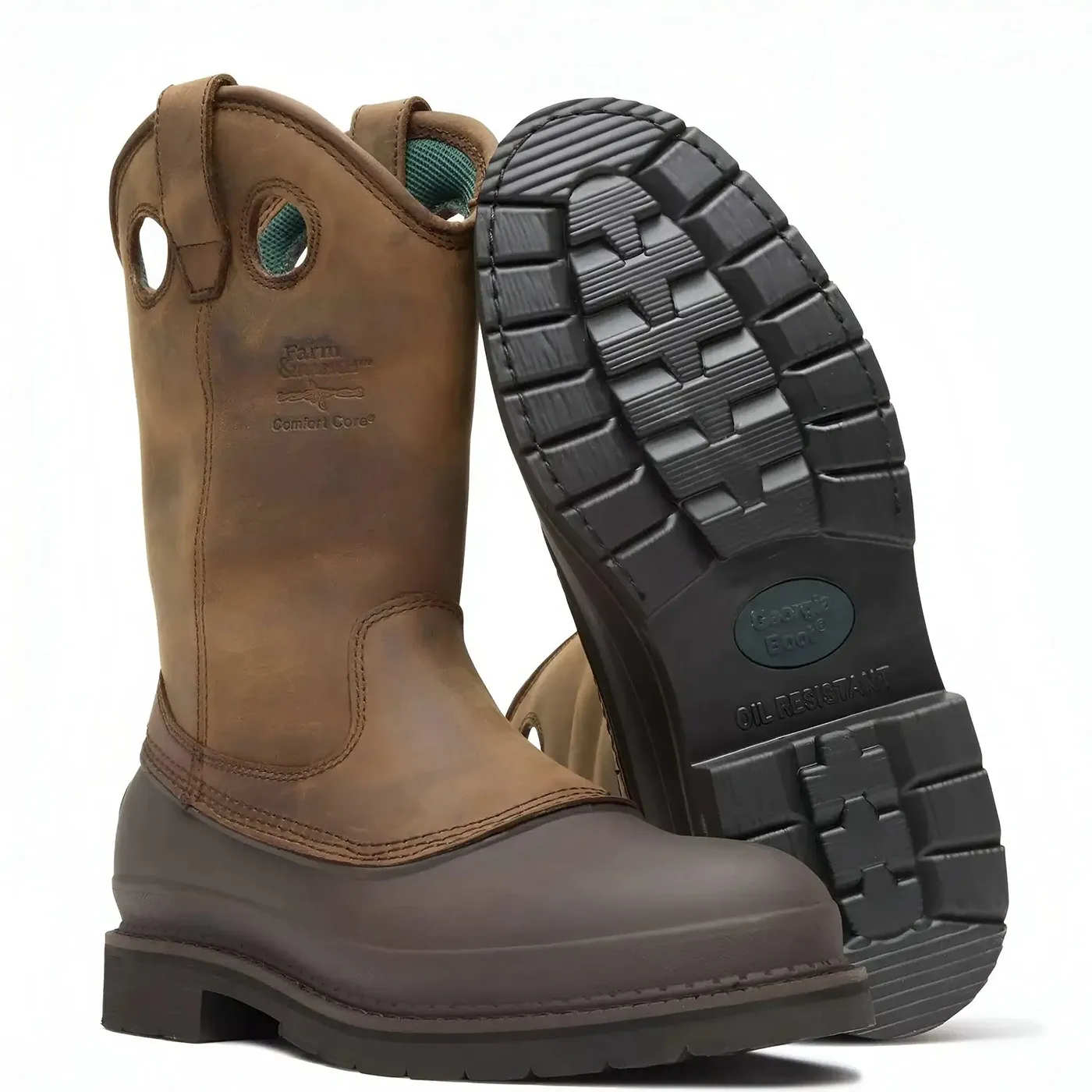 Muddog Wellington Pull On Work Boot - Image 5