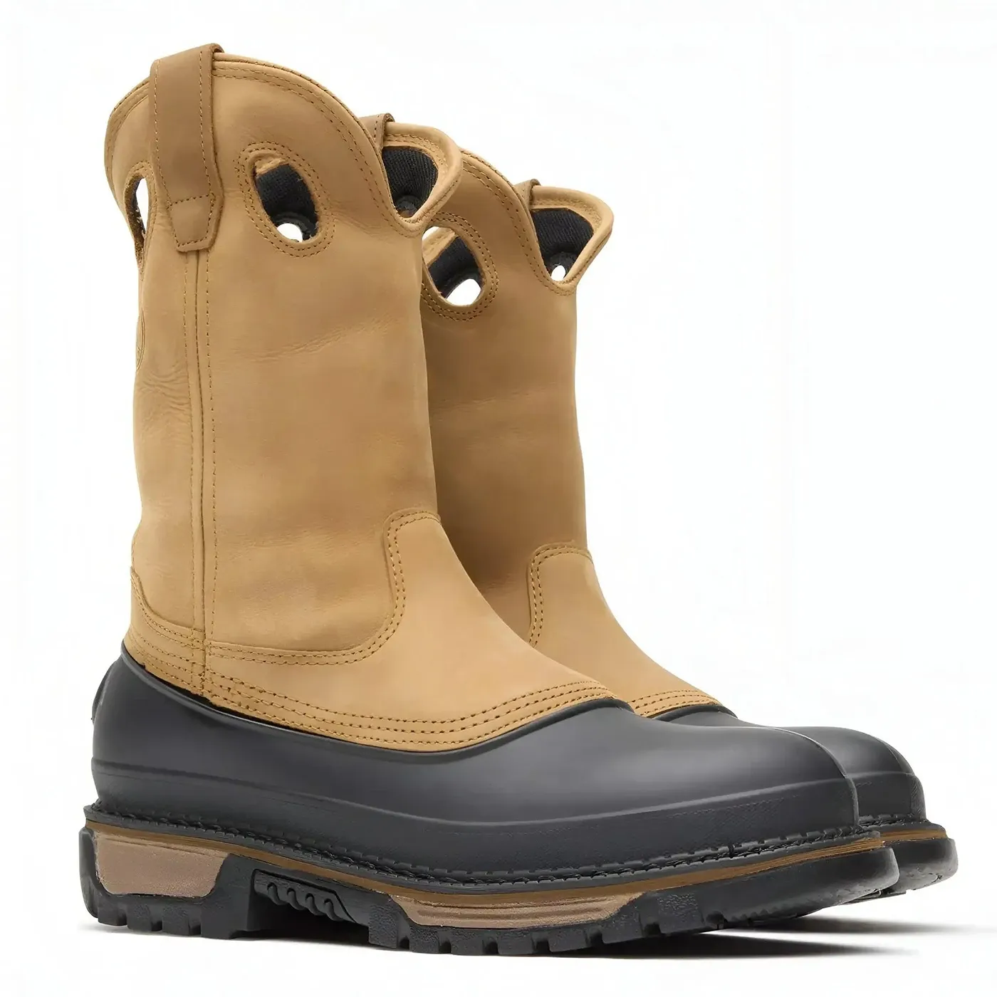 Muddog Steel Toe Waterproof Wellington Pull On Work Boot