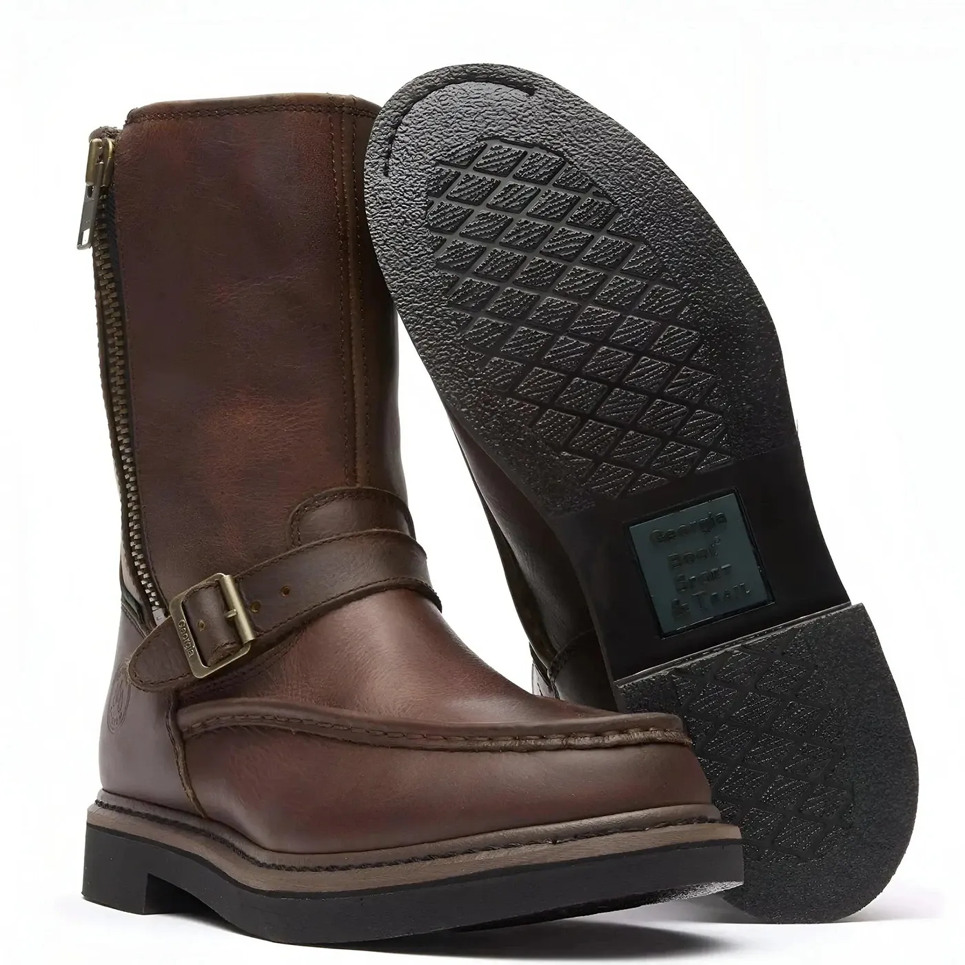Side Zip Waterproof Work Wellington Work Boot - Image 5