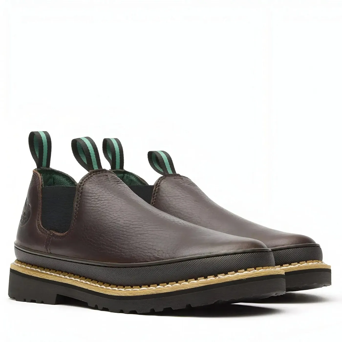 Georgia Giant Romeo Work Shoe Brown