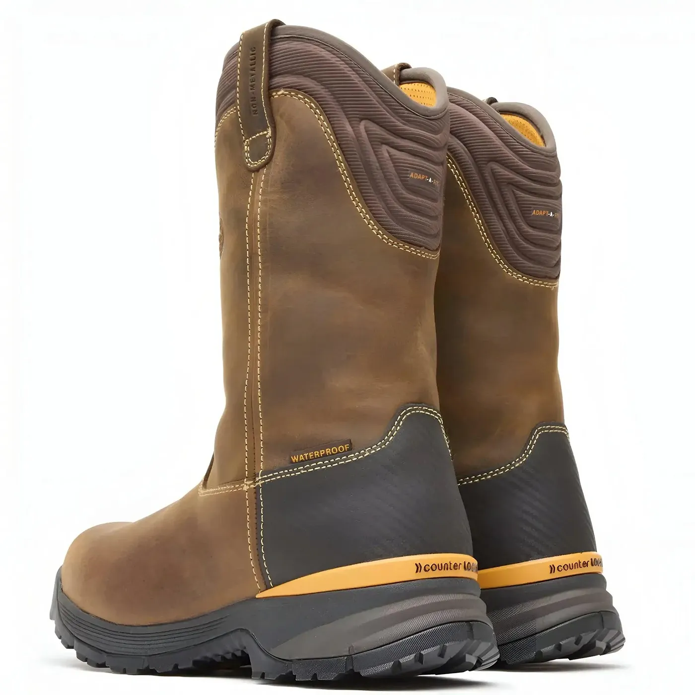 TBD Waterproof Wellington Pull-On Work Boot - Image 4