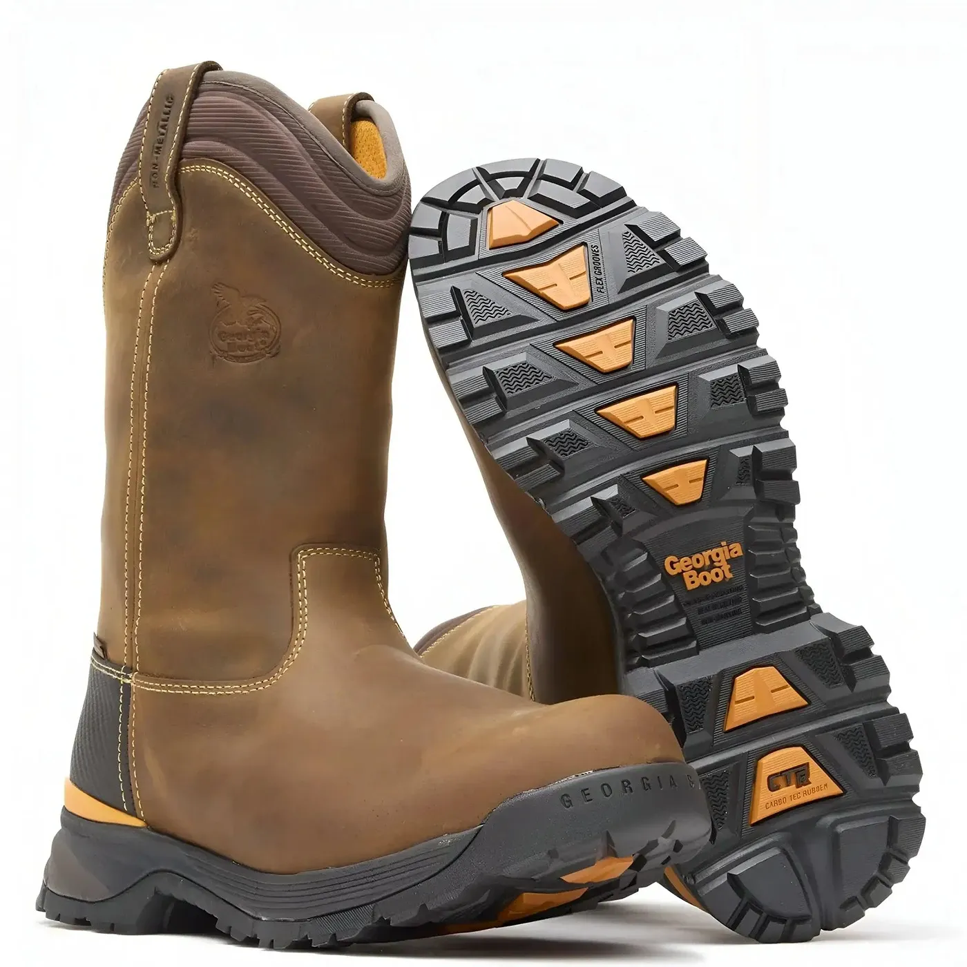 TBD Waterproof Wellington Pull-On Work Boot - Image 5