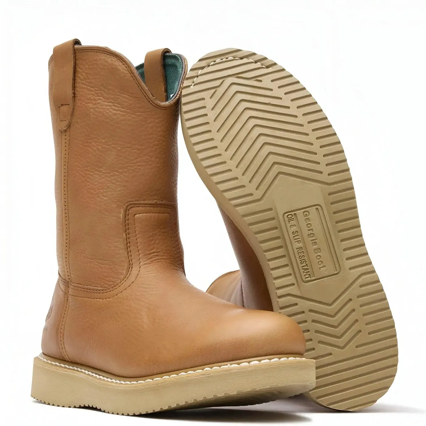 Wedge Work Wellington Pull On Boot - Image 5