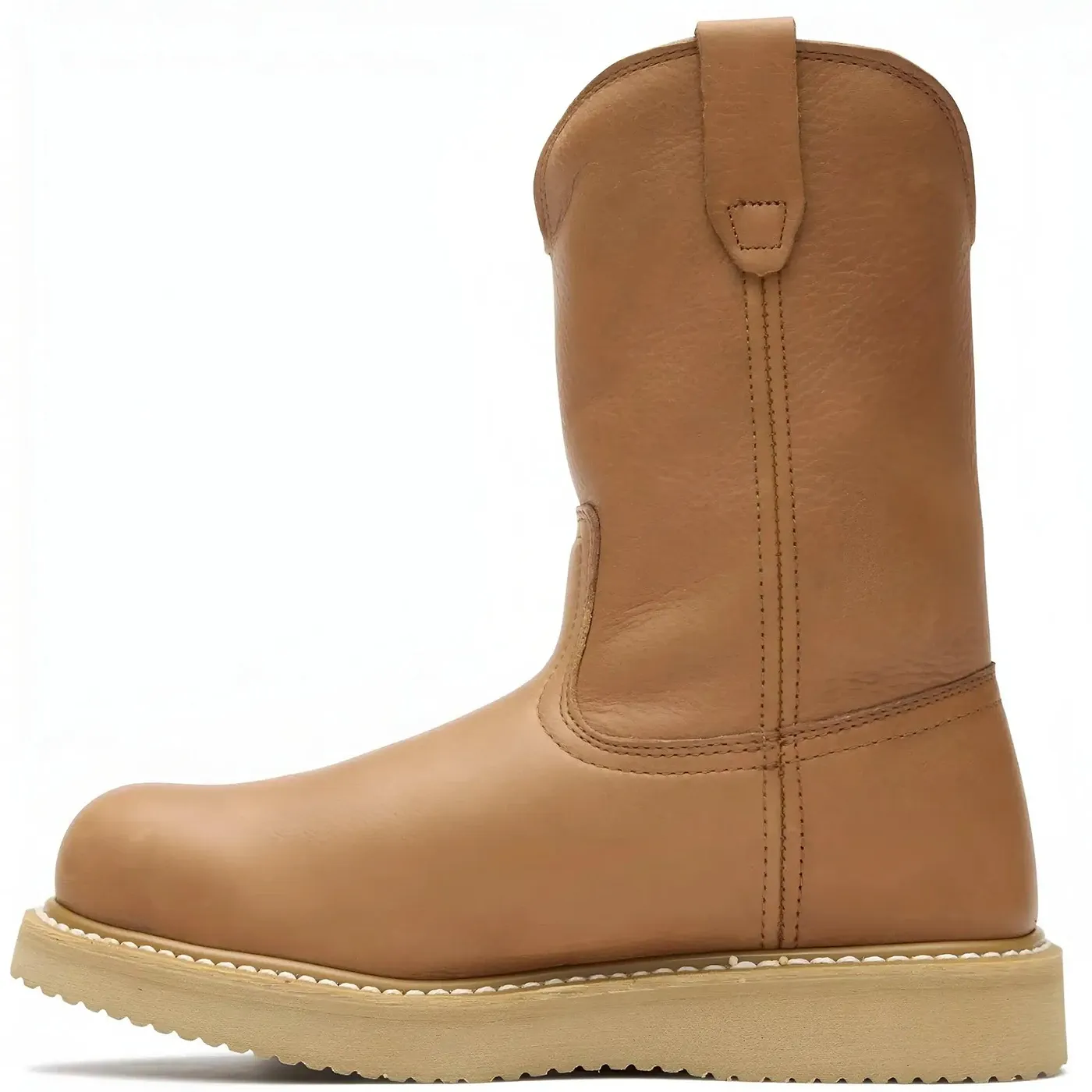 Steel Toe Wedge Work Wellington Pull On Boot - Image 3