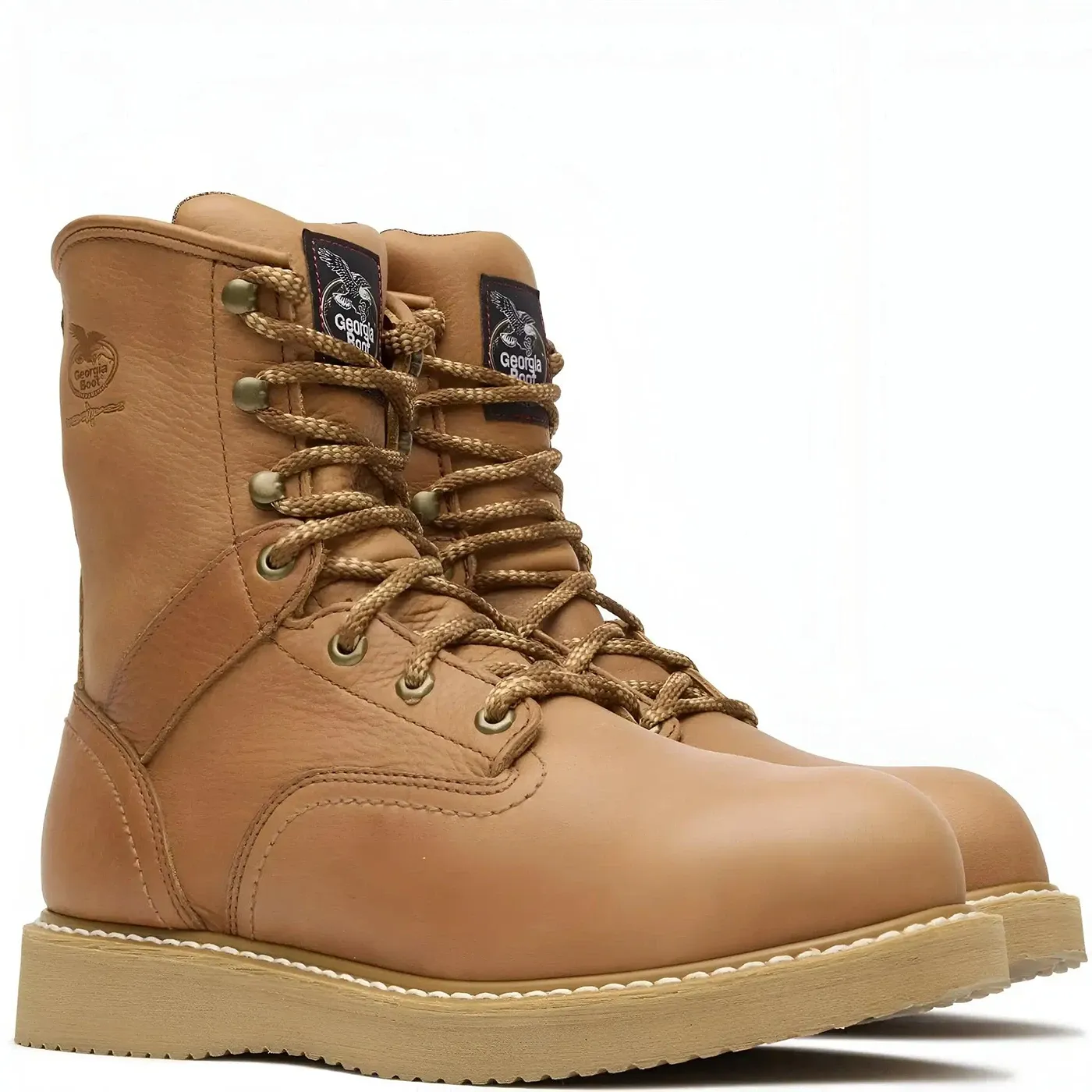 Wedge 8" Steel Toe Work Boot