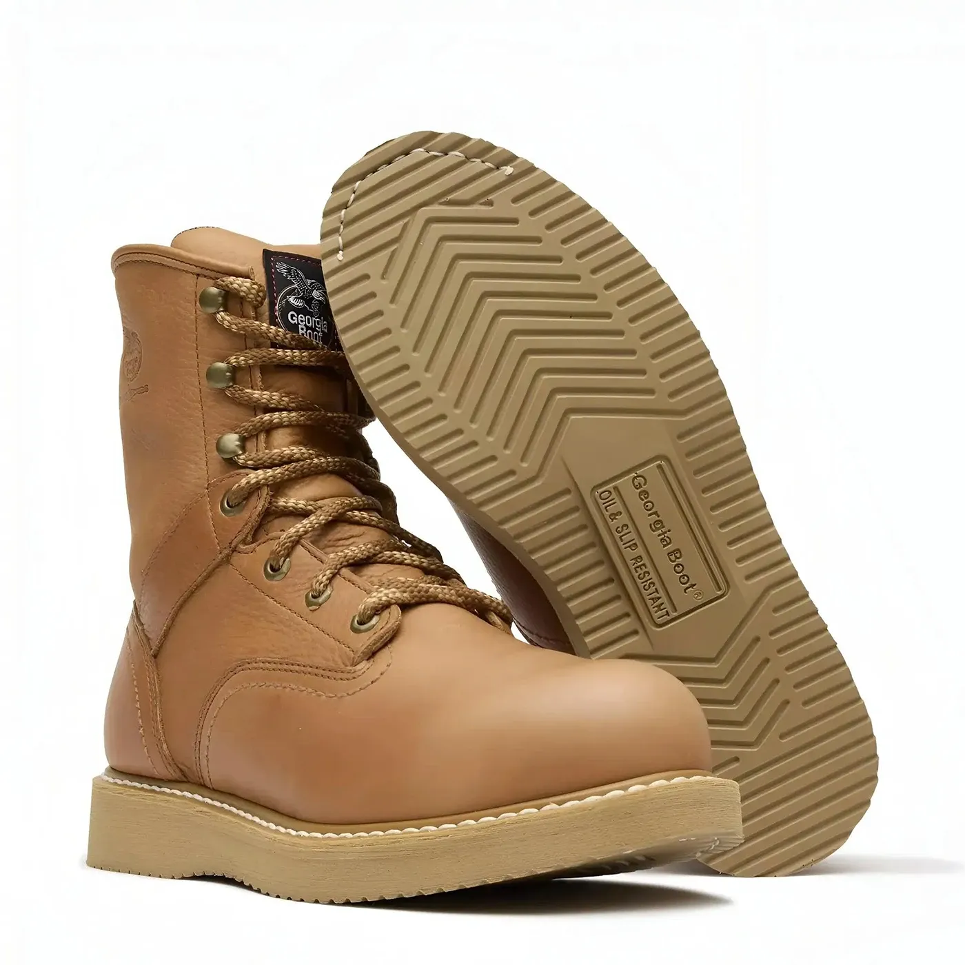 Wedge 8" Steel Toe Work Boot - Image 5