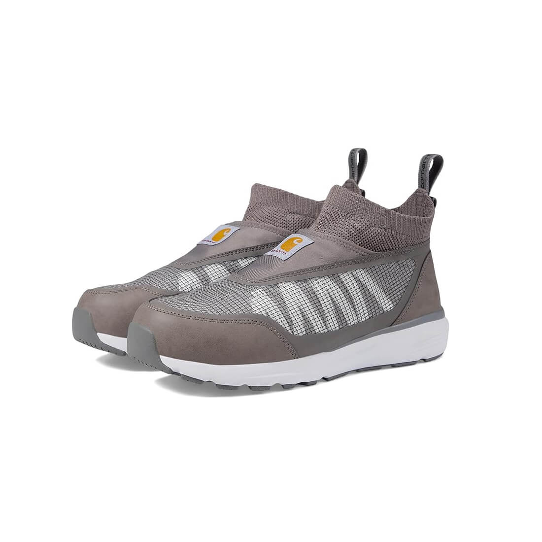 3" Haslett Nano-Toe ESD Work Shoe Grey - Image 6