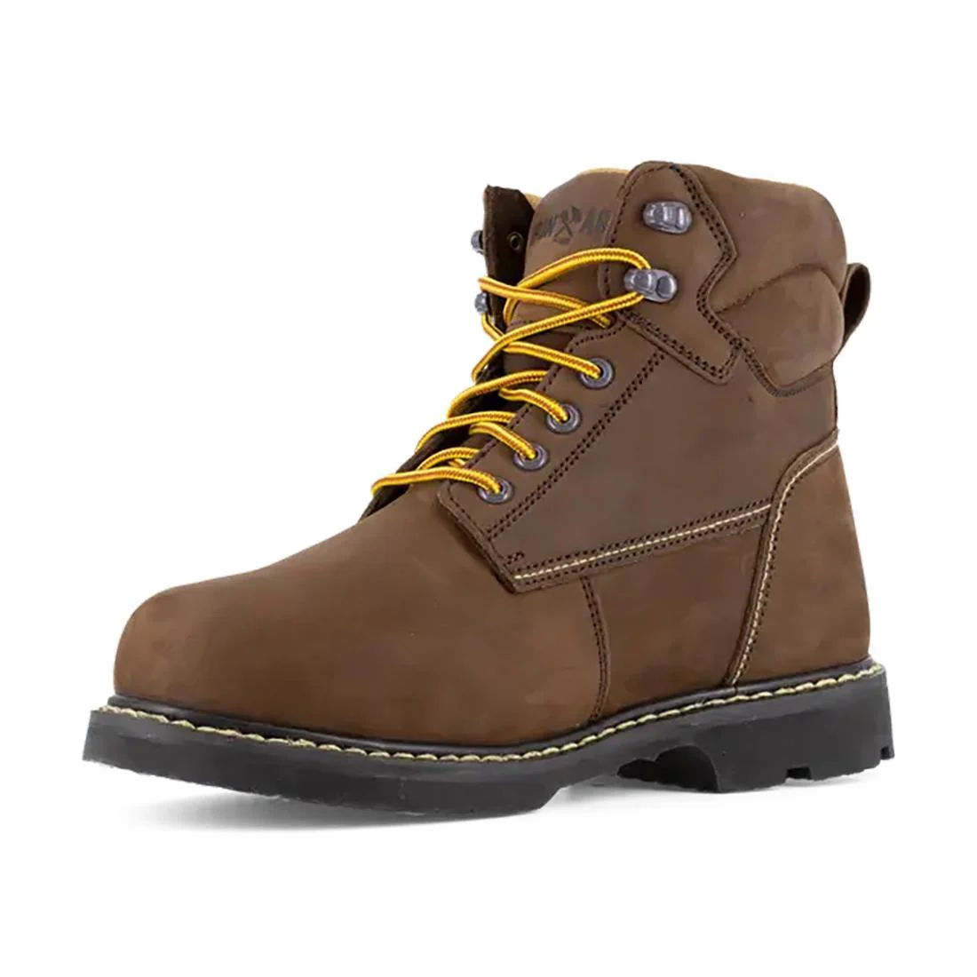 Groundbreaker Steel-Toe Metguard 6 inch Work Boot Brown - Image 4