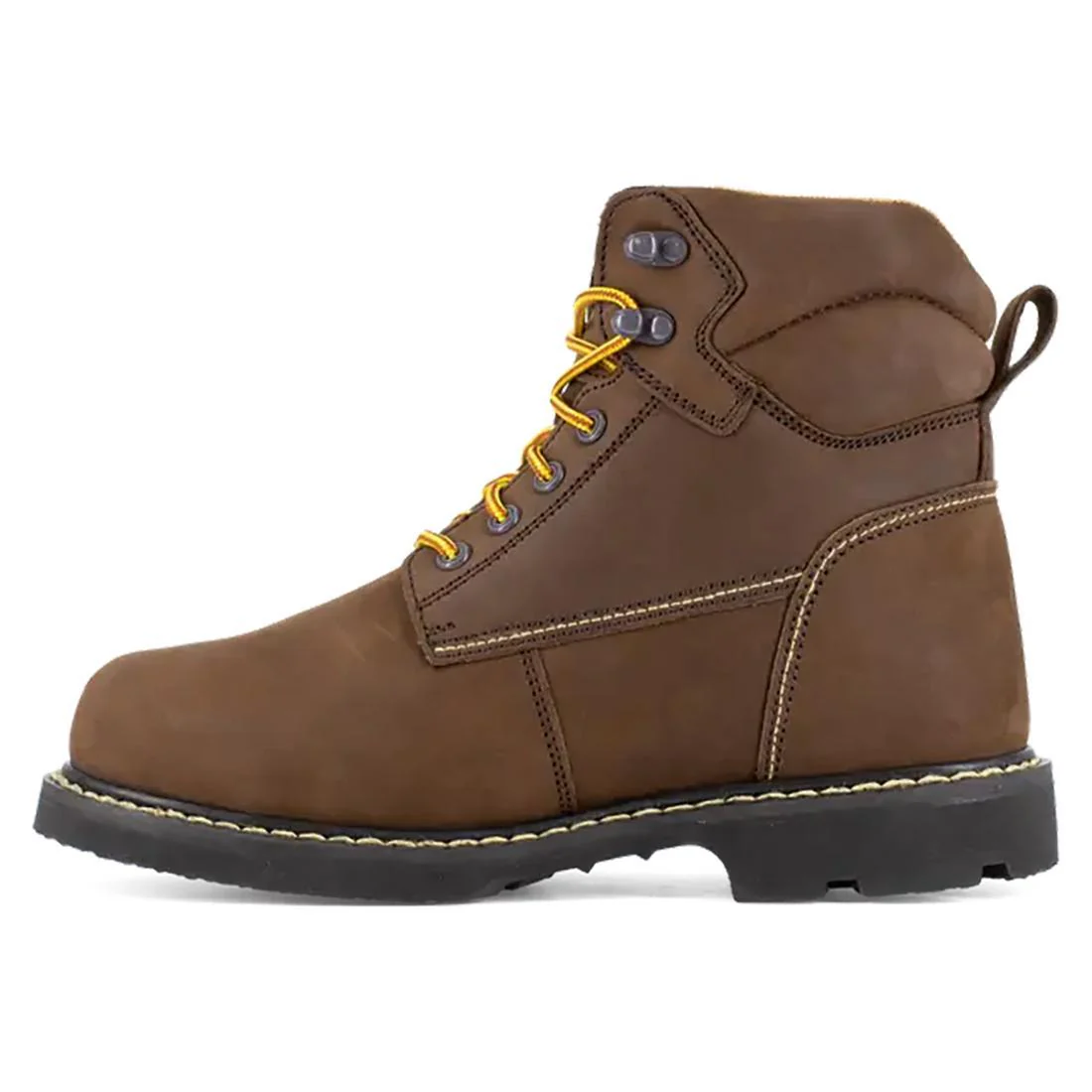 Groundbreaker Steel-Toe Metguard 6 inch Work Boot Brown - Image 5