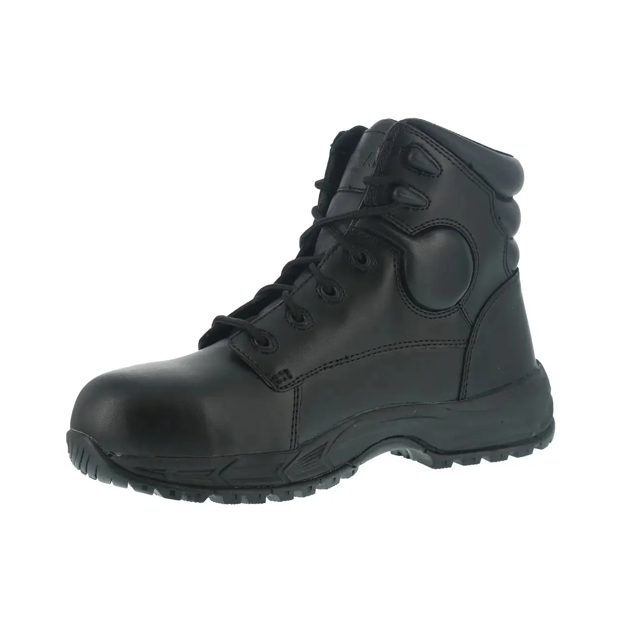 Ground Finish Steel-Toe 6" Work Boot Black - Image 2