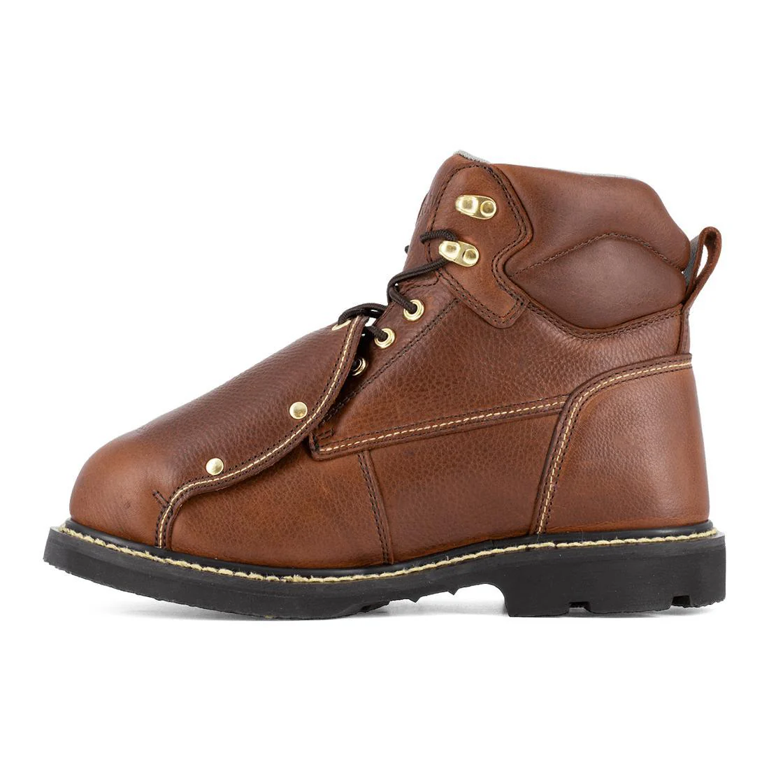 Groundbreaker Steel-Toe Ext Metguard 6 Inch Work Boot Brown - Image 5