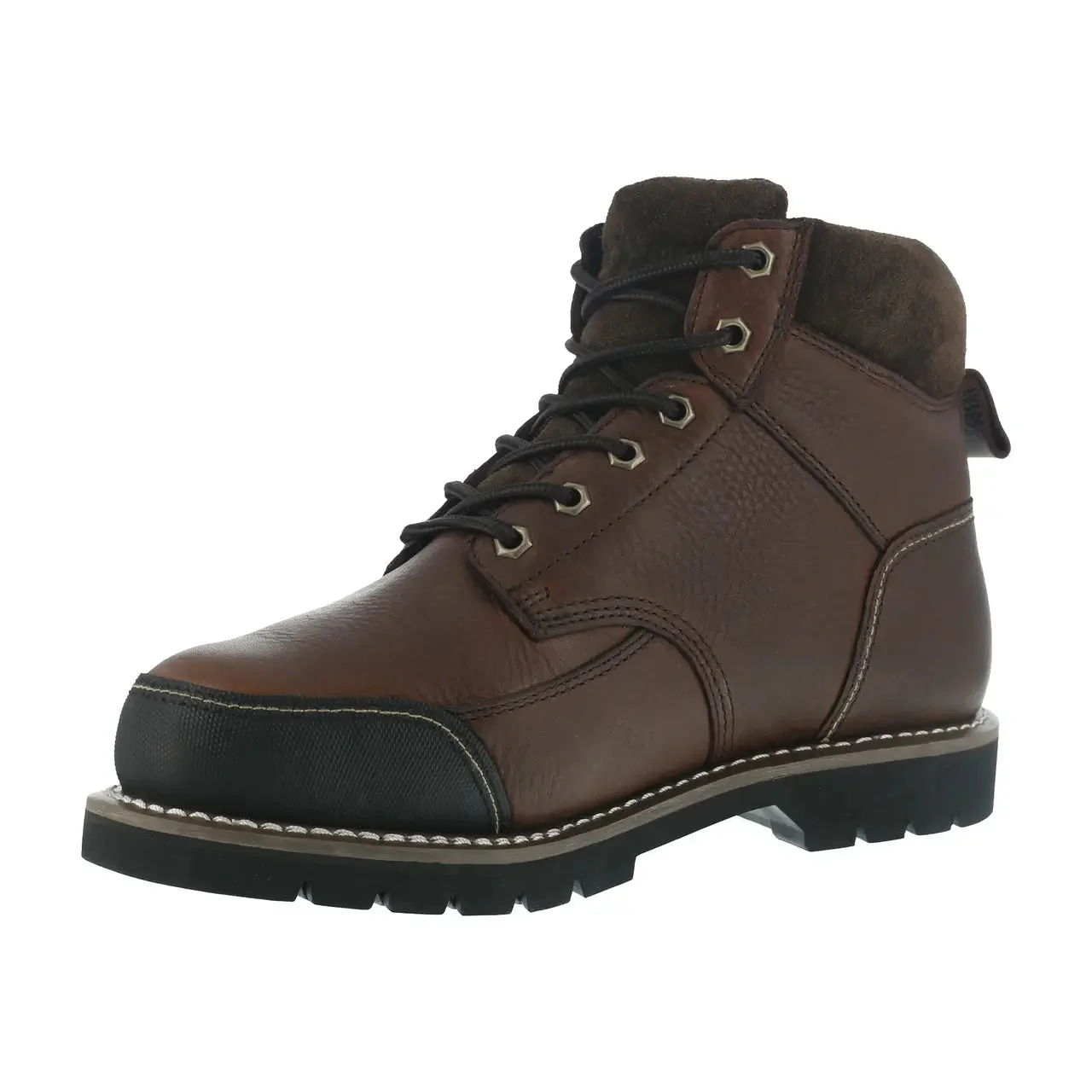 Dozer Steel-Toe 6 inch Metguard Work Boot Brown - Image 4