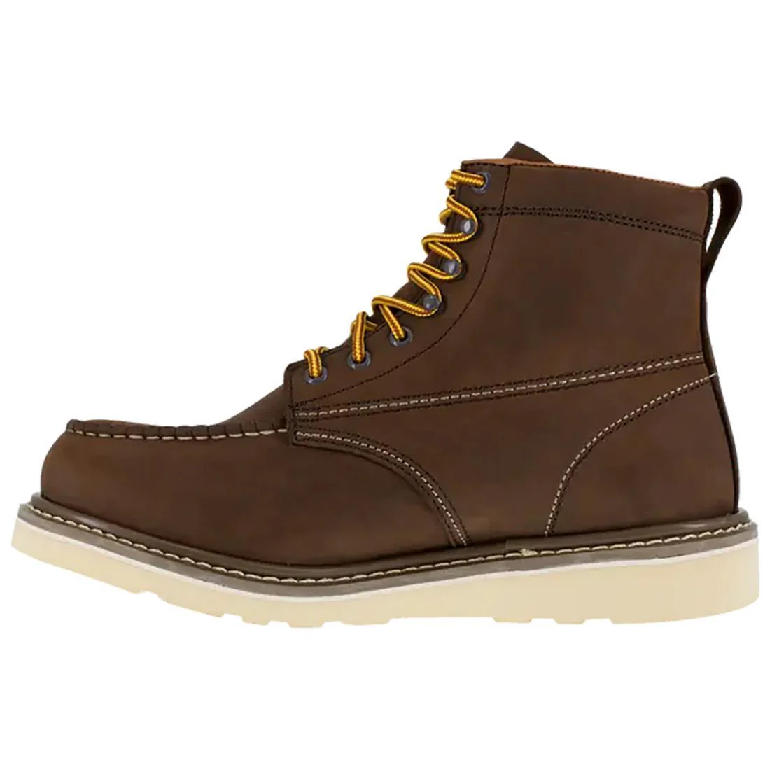 Reinforcer Steel-Toe 6-inch Wedge Work boot Brown - Image 4