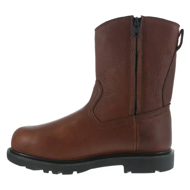 Hauler Composite-Toe Int Met Guard 10 inch Wellington Work Boot Brown - Image 4