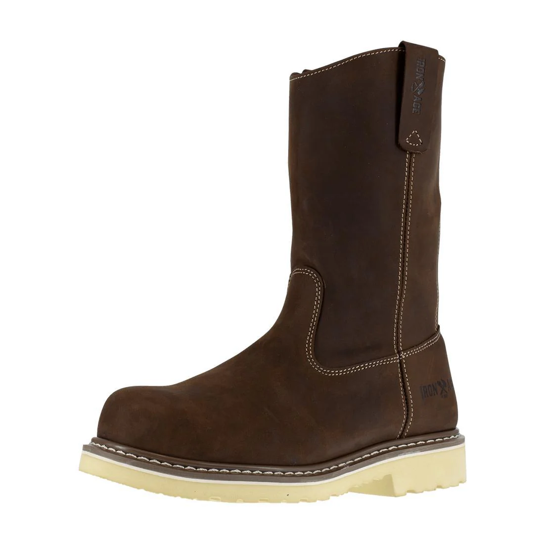 Solidifier Composite-Toe 11 Inch Pull-On Work Boot Brown - Image 5