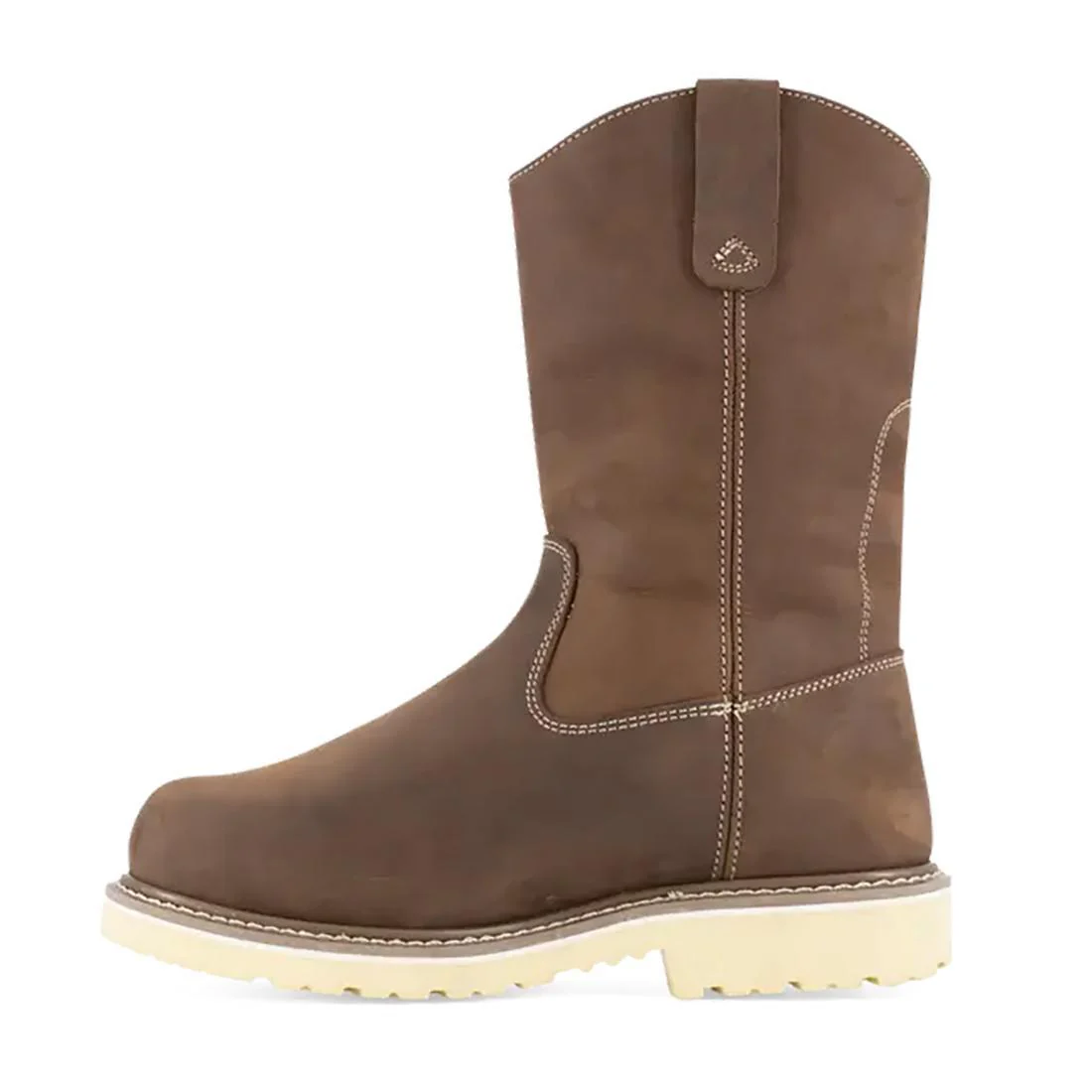 Solidifier Composite-Toe Pull-On 11 Inch Int Met Guard Work Boot Brown - Image 5