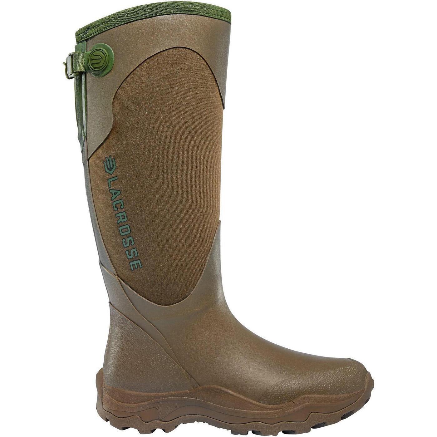 Alpha Agility Women's Snake Boot 15" Brown/Green