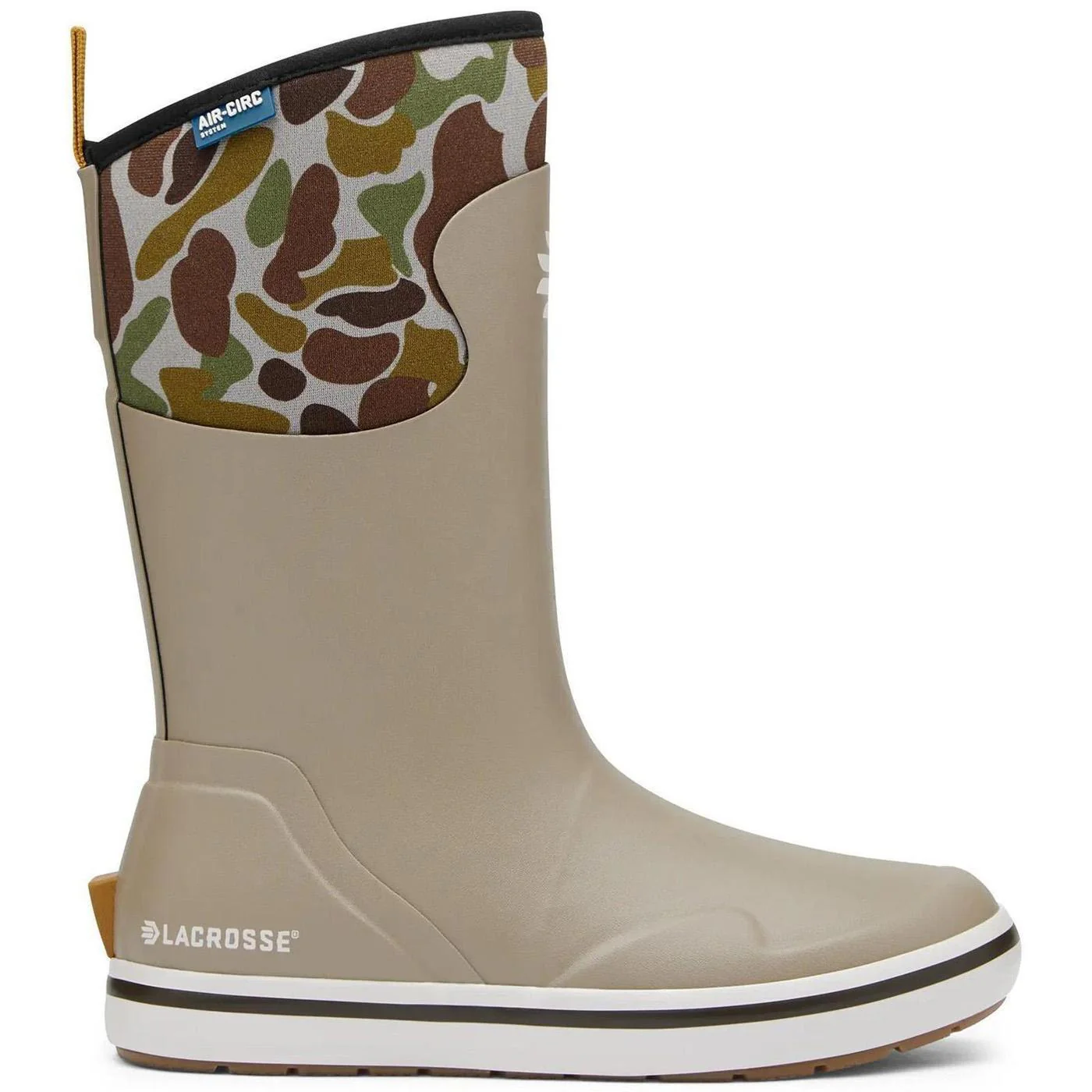 Alpha Women's Deck Boot 12" Timber Wolf/Camo