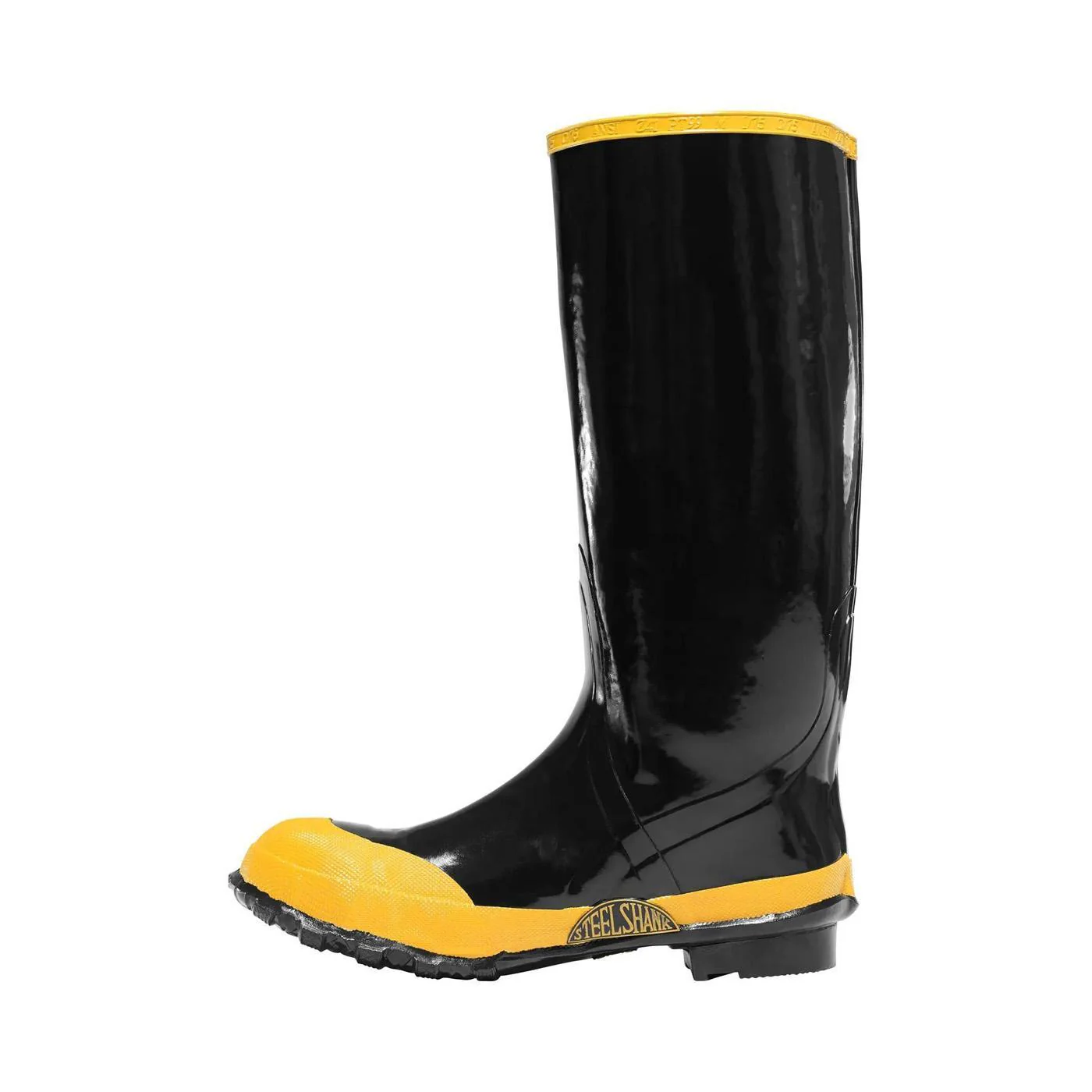 Economy Knee Boot 16" Black ST - Image 3