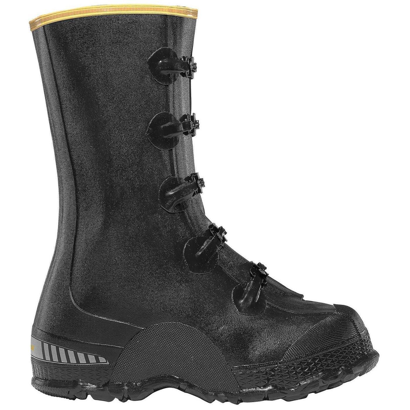 ZXT Buckle Deep Heel Overshoe 14" Black