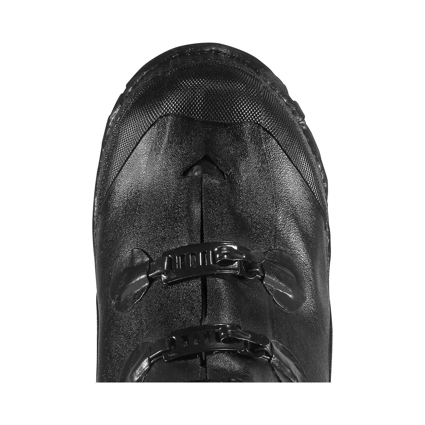 ZXT Buckle Deep Heel Overshoe 14" Black - Image 4