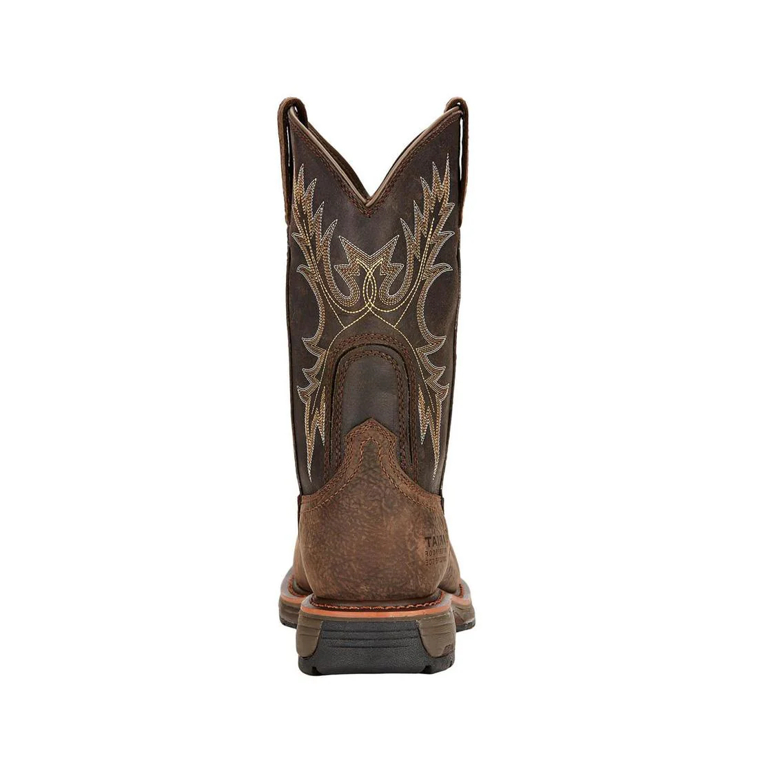 WorkHog Composite-Toe Waterproof Pull-On Square Toe Work Boot Brown - Image 5