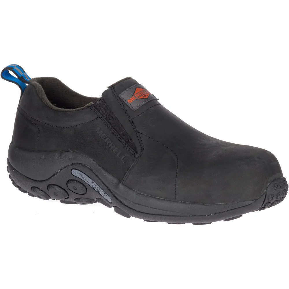 Jungle Moc Ltr Men's Composite-Toe Work Shoes Black - Image 14
