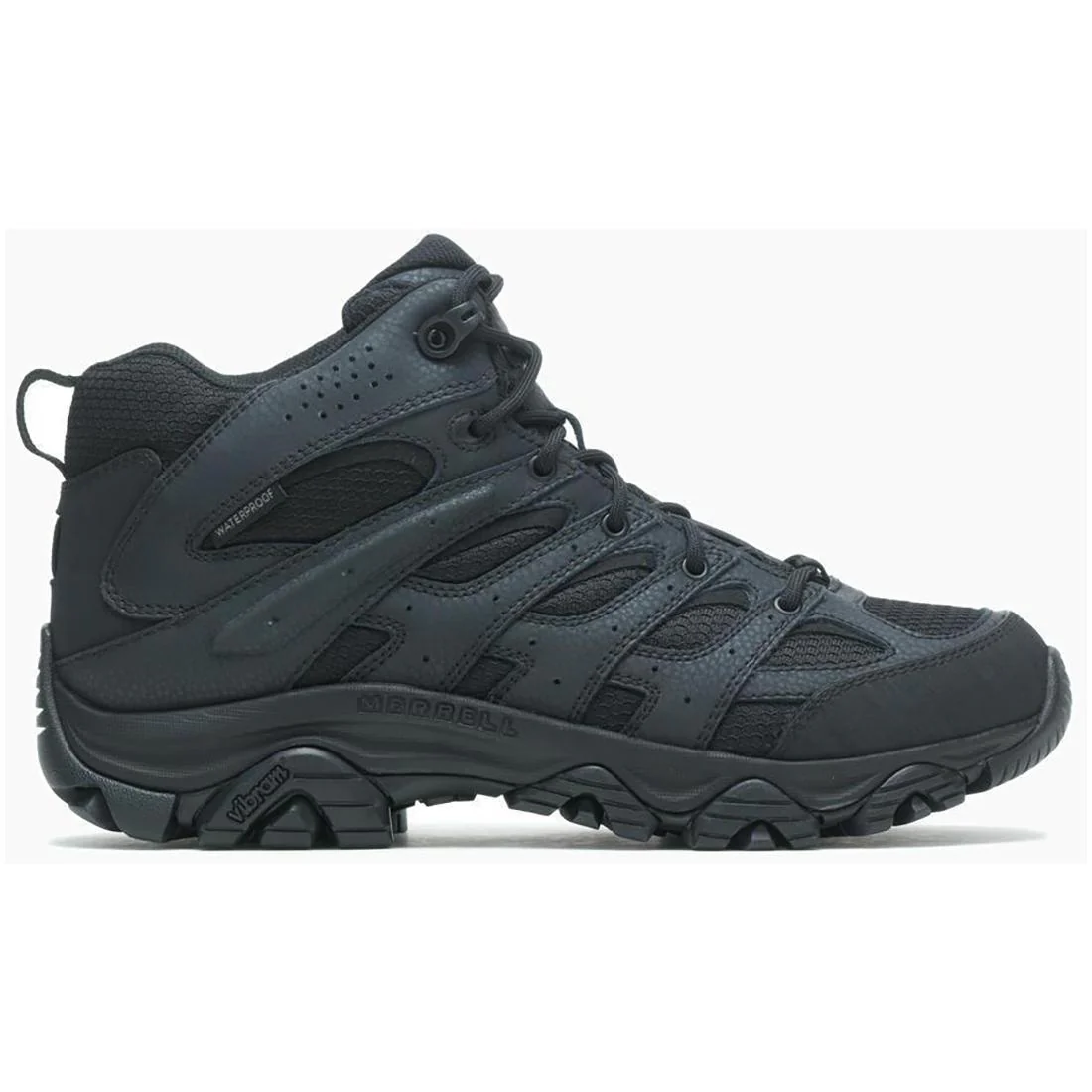 Moab 3 Mid Men's Tactical Work Boots Wp Tactical Black