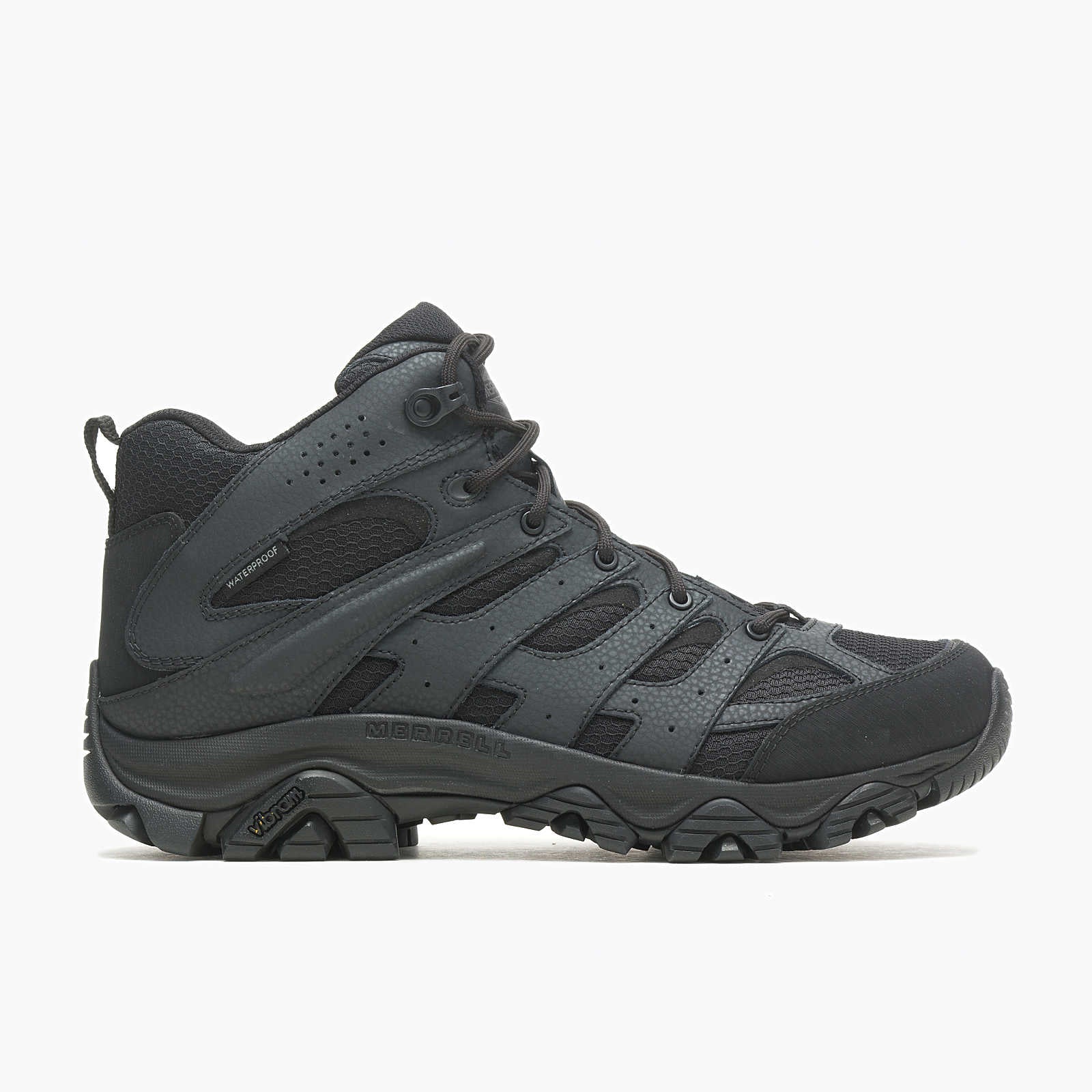 Moab 3 Mid Men's Tactical Work Boots Wp Tactical Black - Image 2