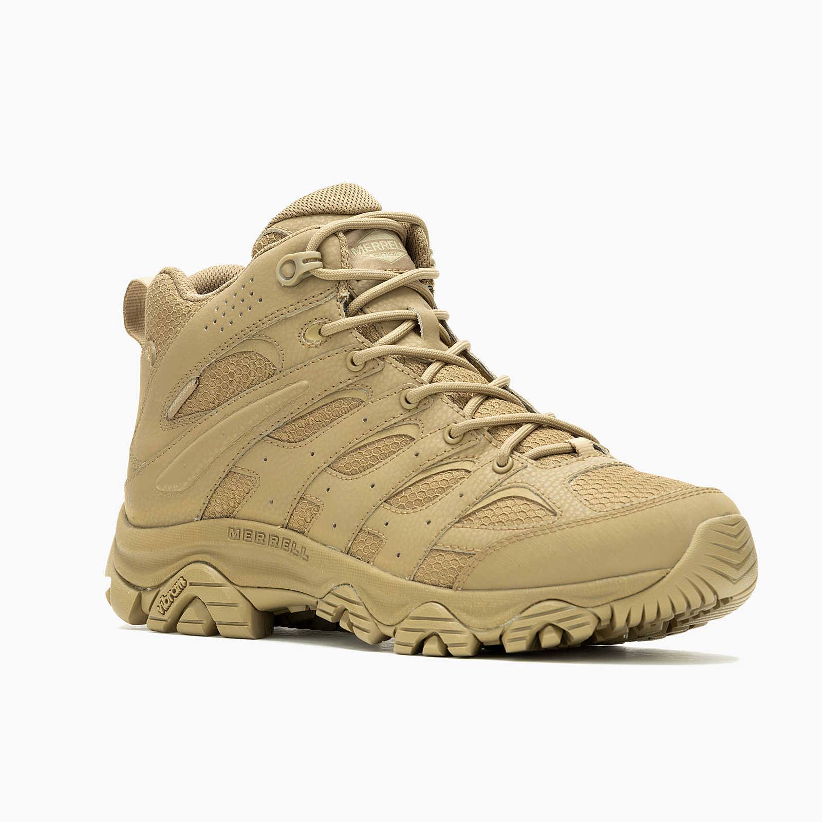 Moab 3 Mid Men's Tactical Work Boots Wp Tactical Dark Coyote - Image 2