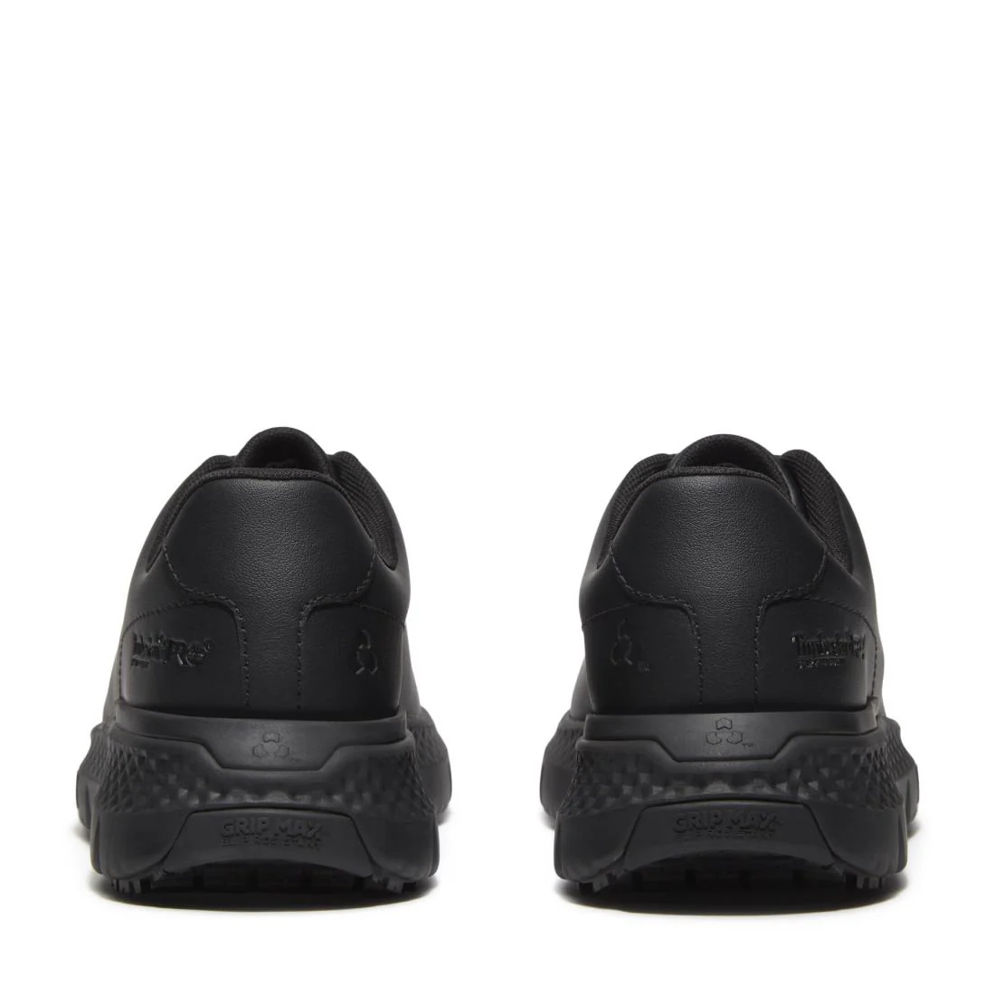 Power Shift Women’s Slip Resistant Shoes – Black Leather - Image 5