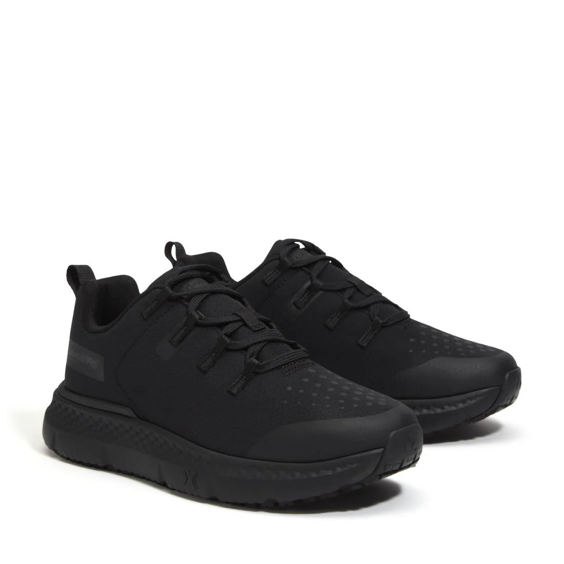 Power Shift Women’s Slip Resistant Shoes – Black Ripstop - Image 4