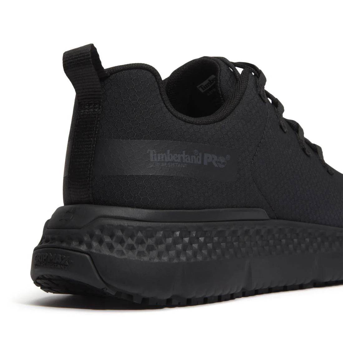 Power Shift Women’s Slip Resistant Shoes – Black Ripstop - Image 6