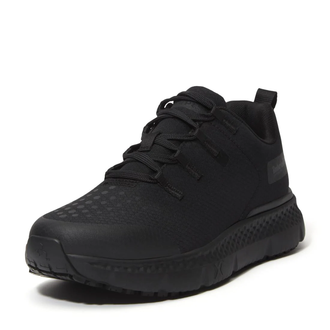 Power Shift Women’s Slip Resistant Shoes – Black Ripstop - Image 8