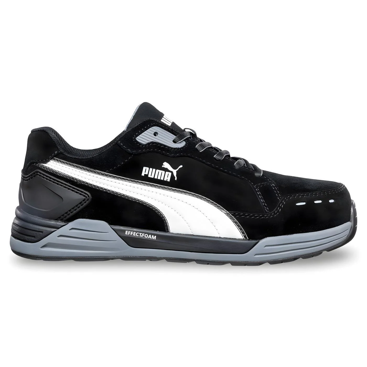 Airtwist Composite Toe Mid Work Shoes – Black