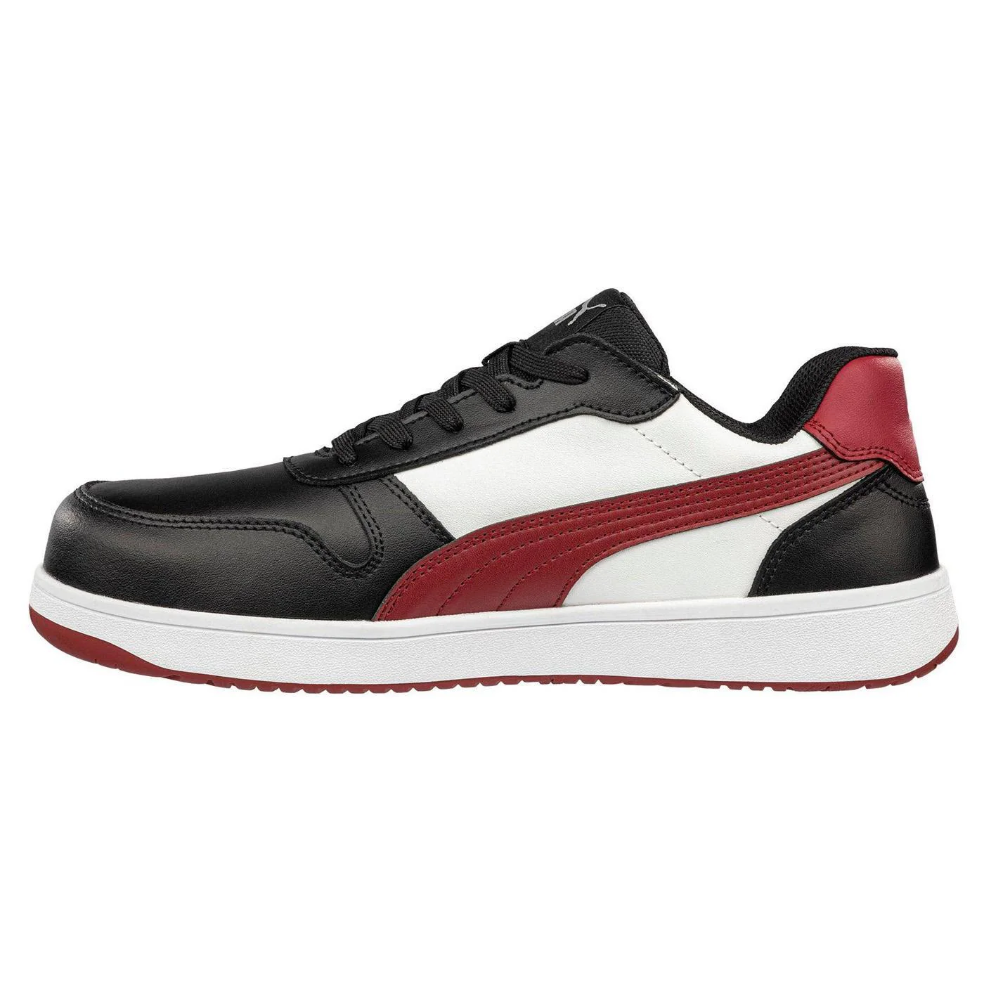 Frontcourt Composite Toe Work Shoes –  Black White Red - Image 6