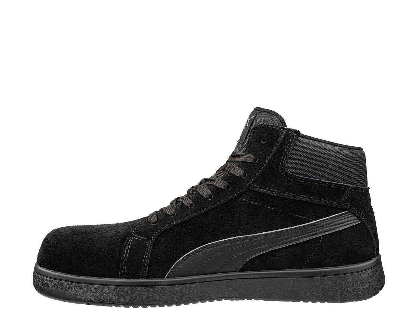Iconic Composite Toe Work Shoes – Black - Image 2