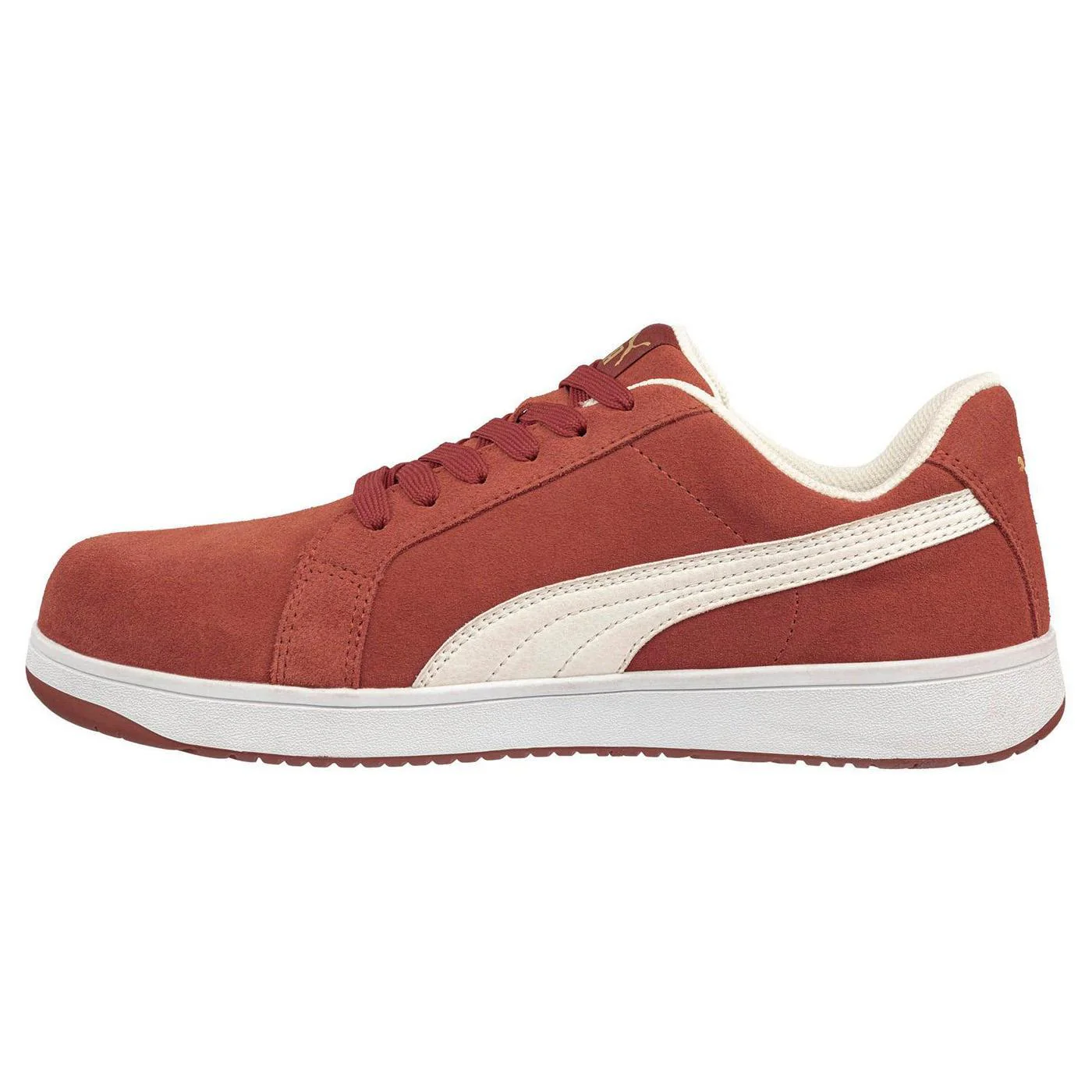 Iconic Women’s Composite Toe Work Shoes – Red - Image 2