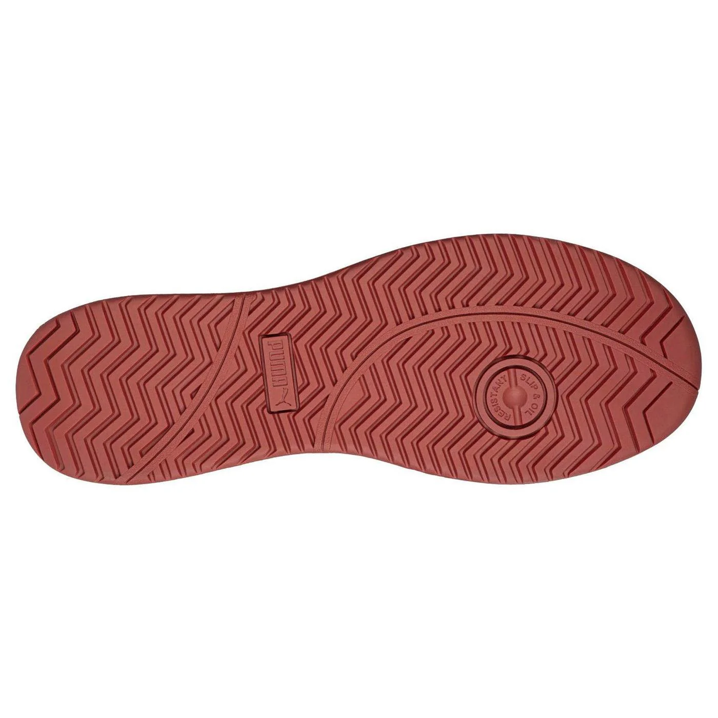 Iconic Women’s Composite Toe Work Shoes – Red - Image 3
