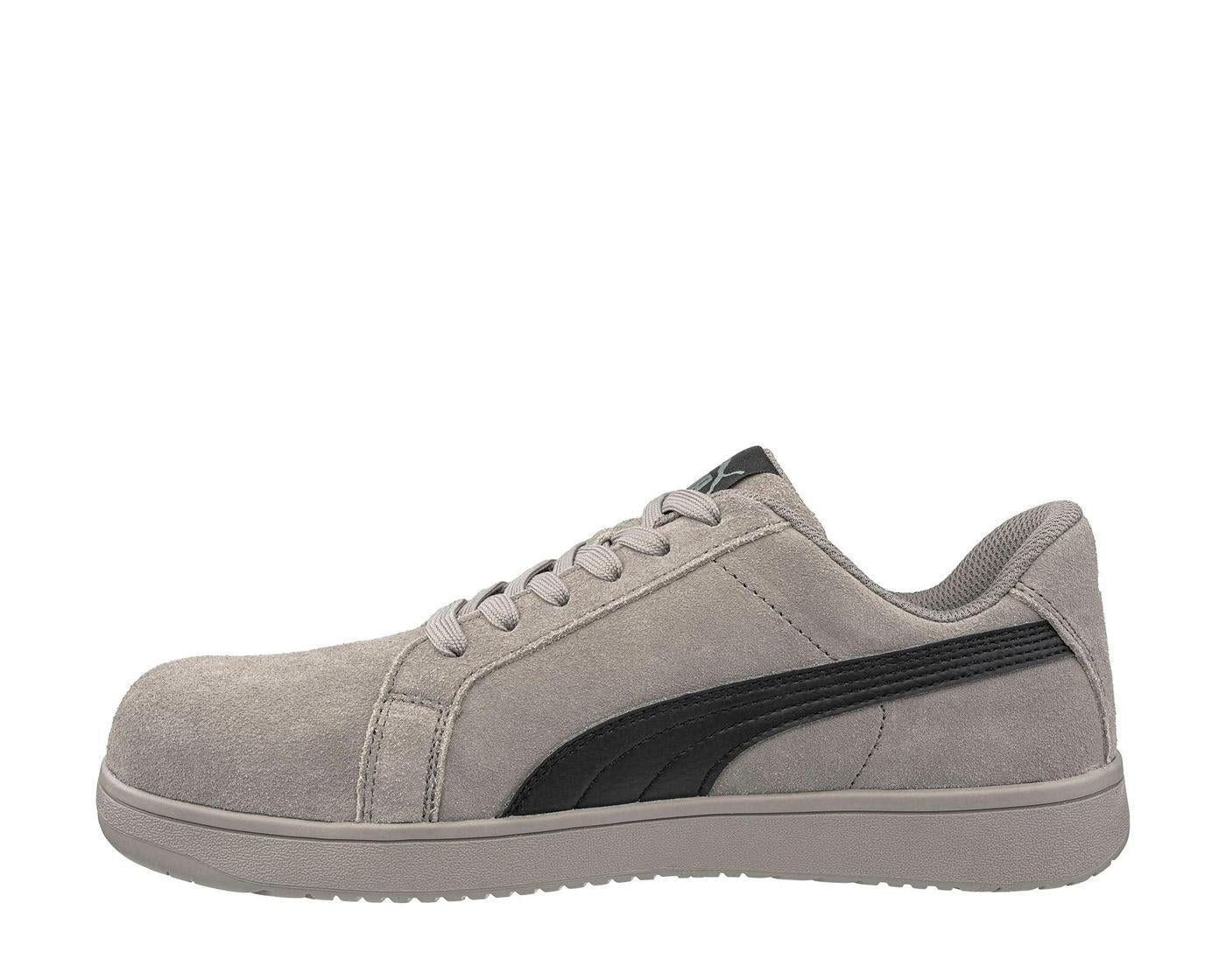 Iconic Women’s Composite Toe Work Shoes – Stone - Image 2