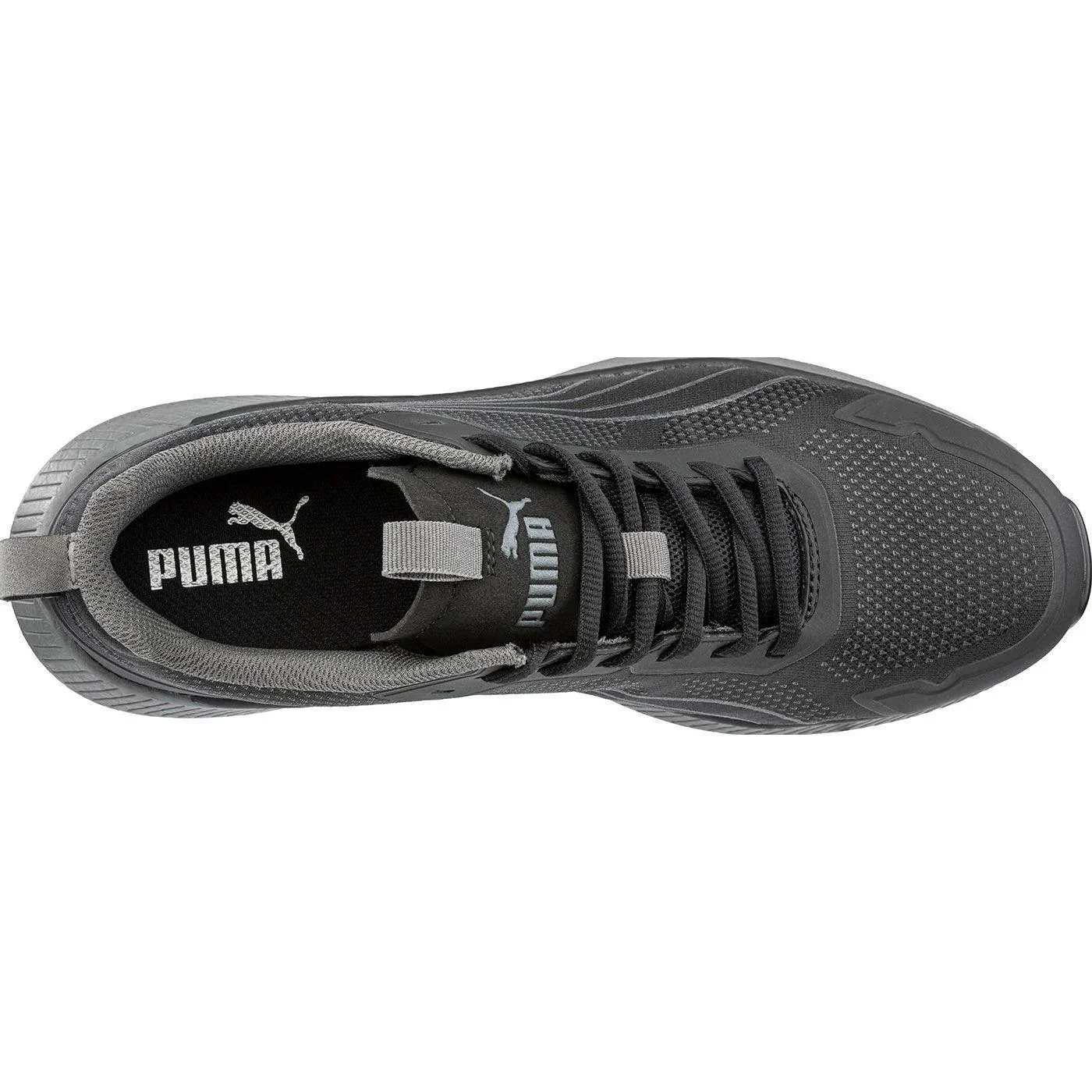Slide Composite Toe Work Shoes – Black - Image 3