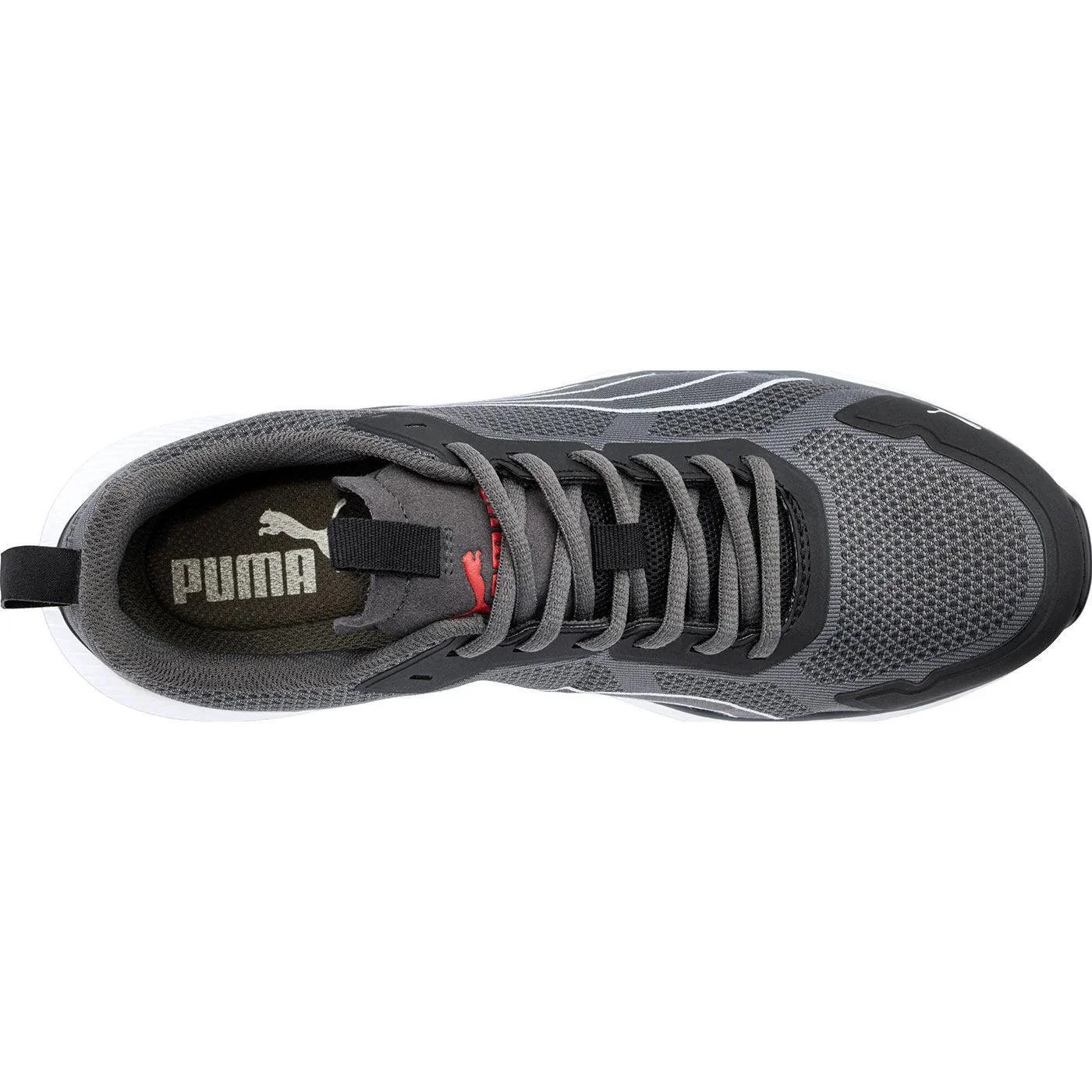 Slide Composite Toe Work Shoes – Grey - Image 4