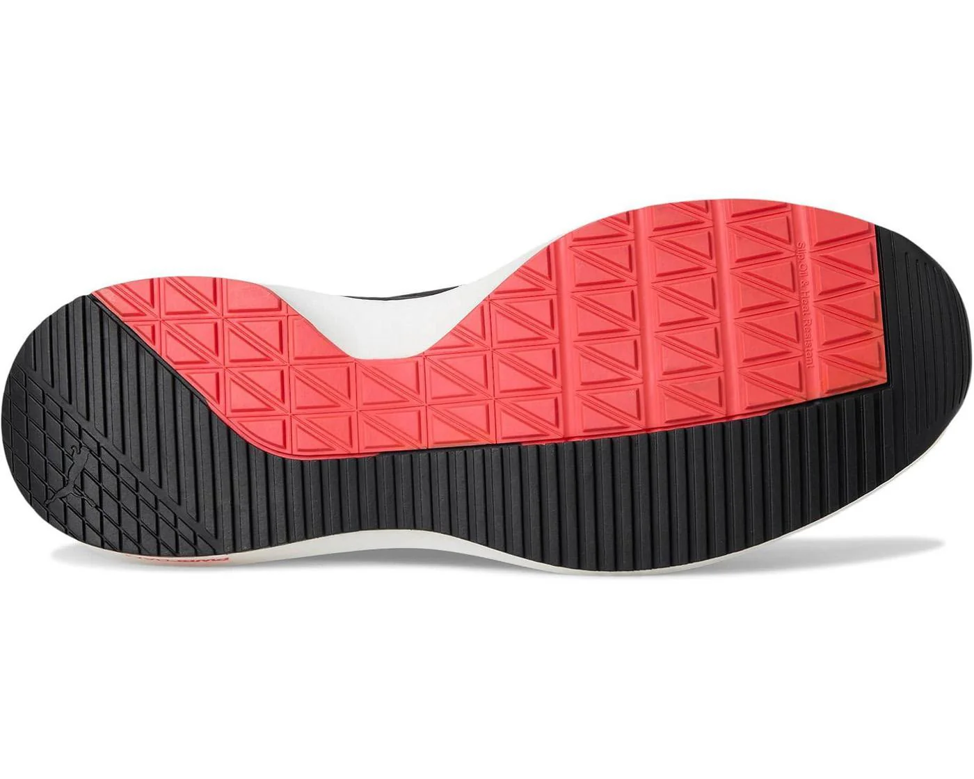 Turbo Black Composite Toe Work Boots – Red - Image 3