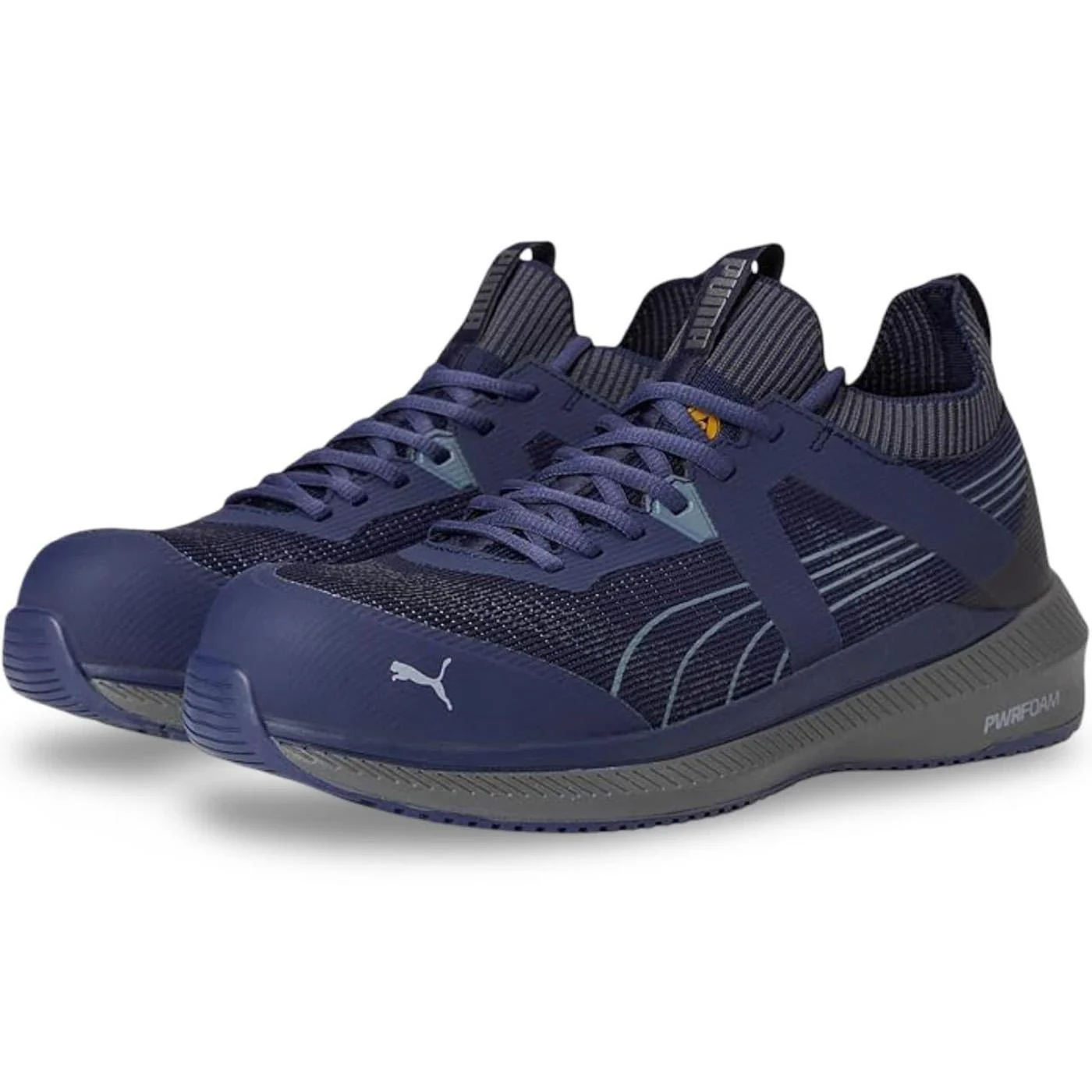 Turbo Navy Composite Toe Mid Work Shoes – Navy - Image 2