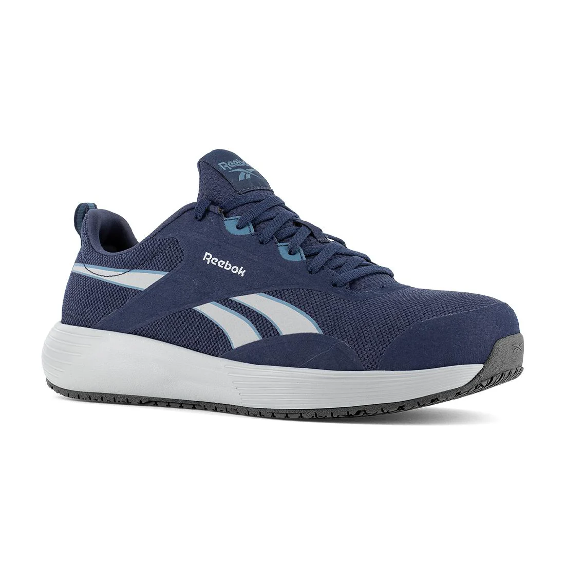 Lite Plus 4 Athletic Composite Toe Work Shoe – Navy/Gray - Image 2