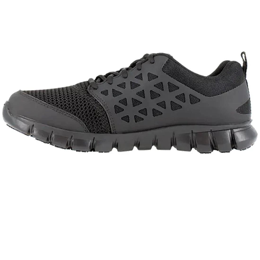 Sublite Cushion Soft-Toe Athletic Work Shoe Black - Image 2