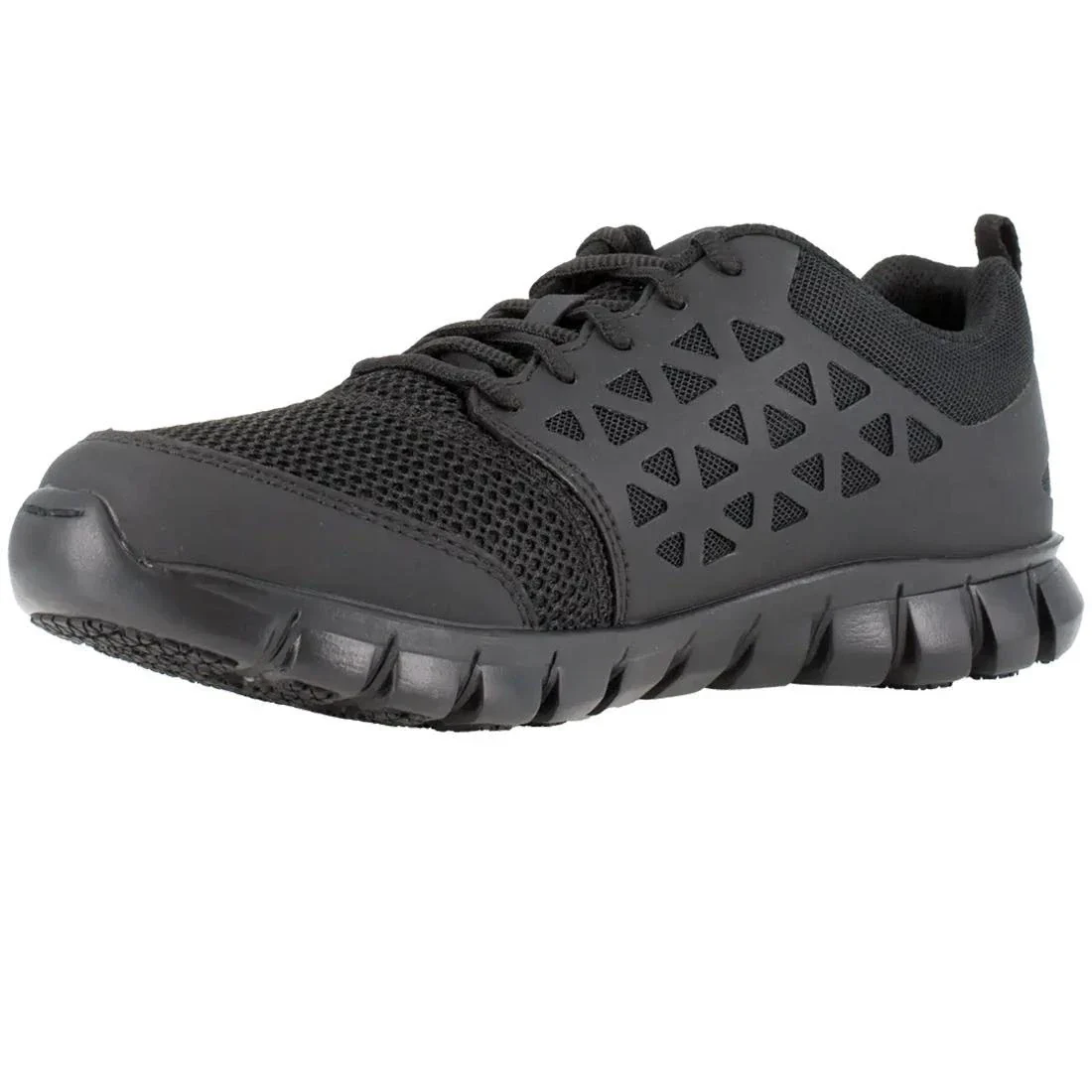 Sublite Cushion Soft-Toe Athletic Work Shoe Black - Image 3