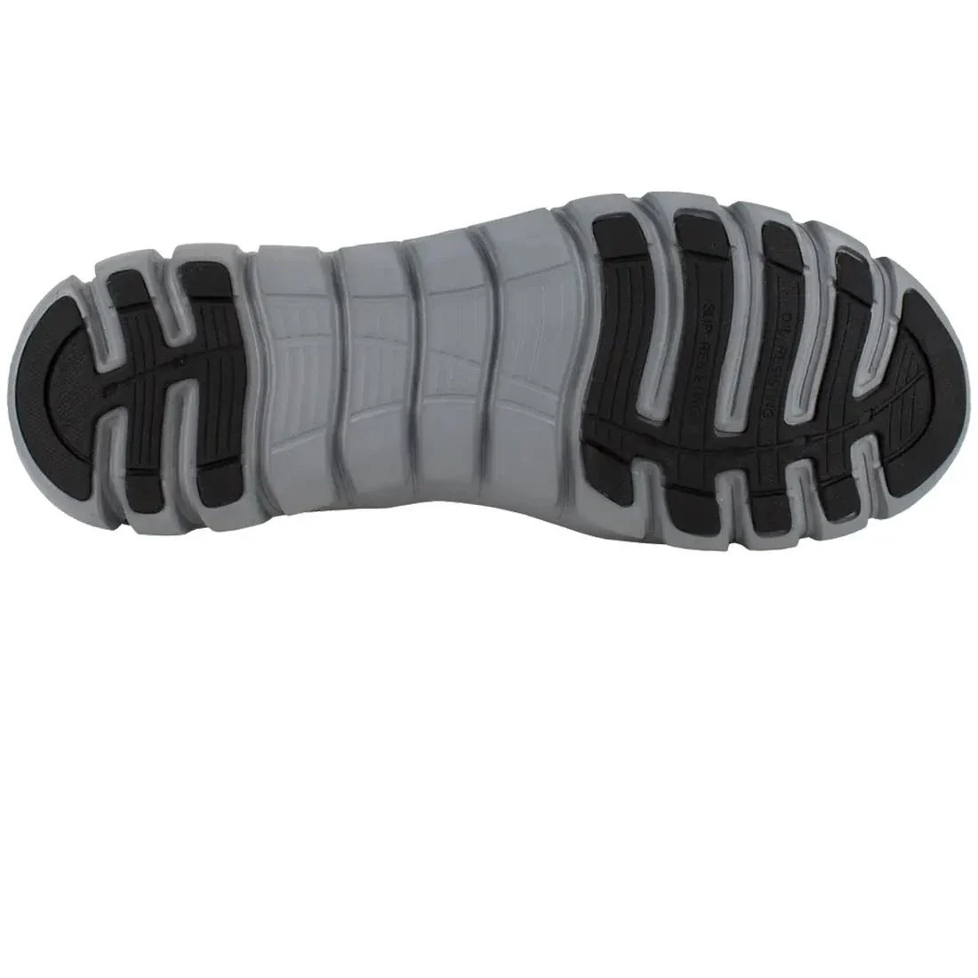 Sublite Cushion Alloy-Toe Slip On Athletic Work Shoe Black/Grey - Image 5