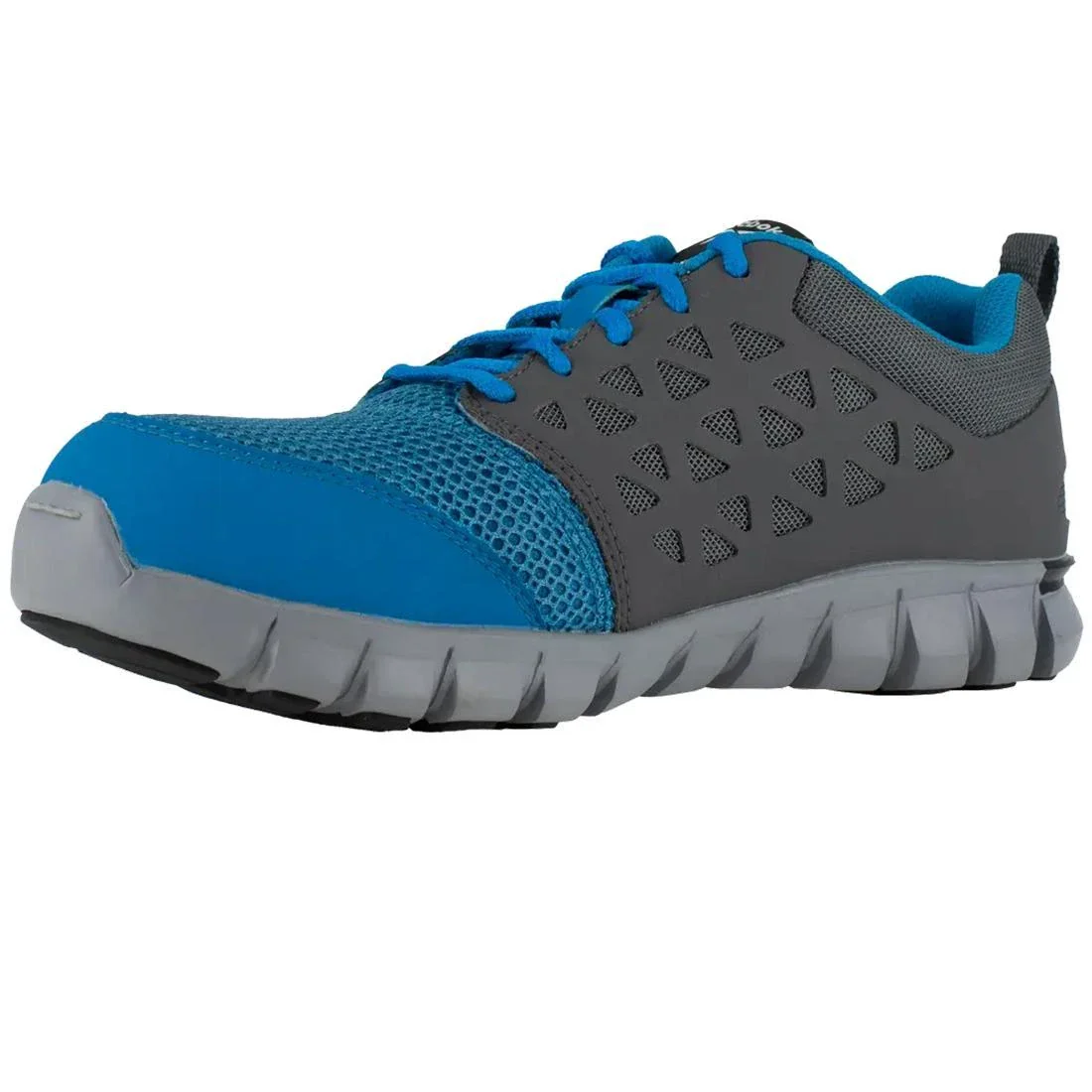 Sublite Cushion Alloy-Toe Athletic Work Shoe Blue/Grey - Image 5