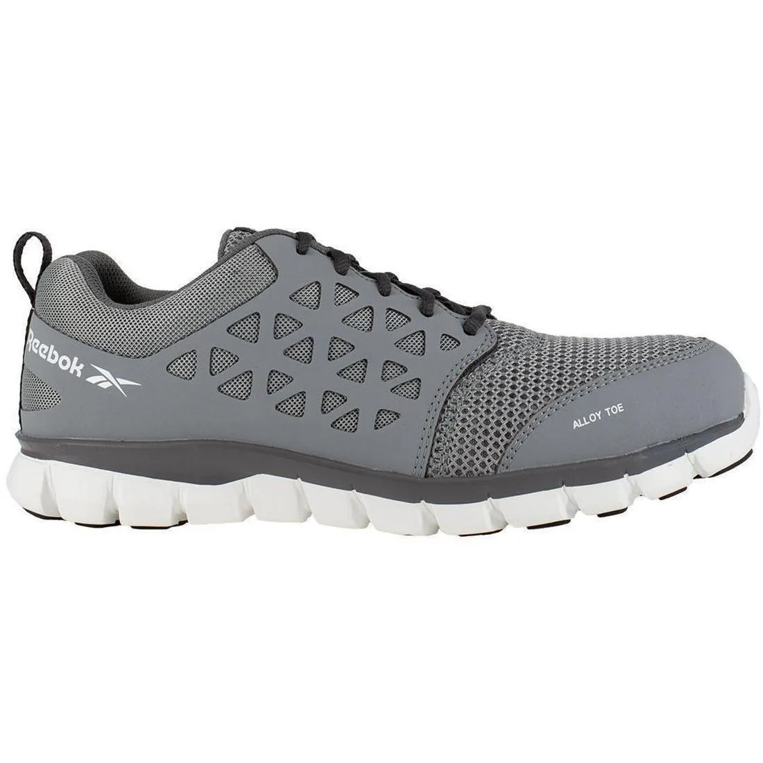 Sublite Cushion Alloy-Toe Athletic Work Shoe Grey